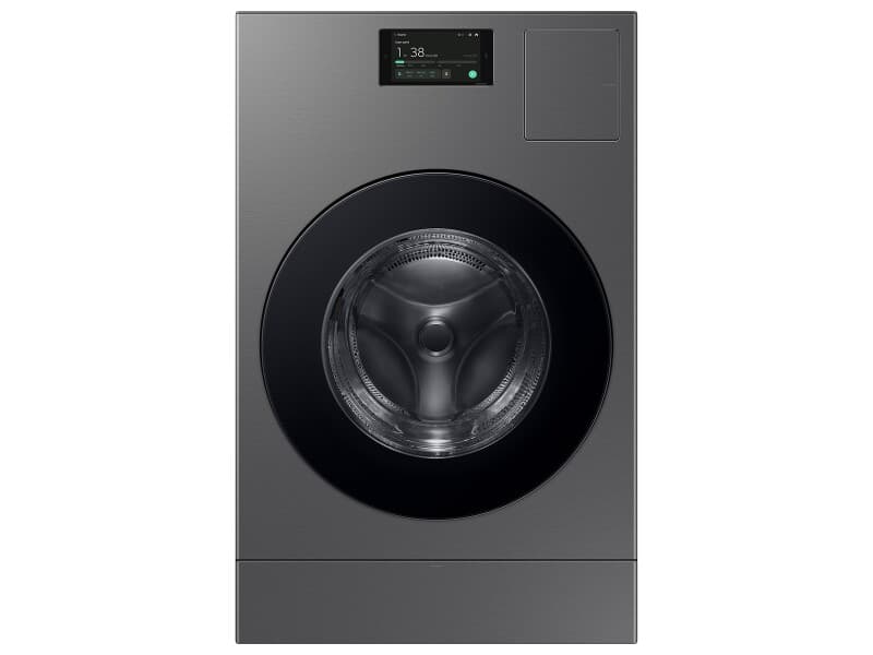 Bespoke AI All-in-One Ventless Combo AI Home 7" LCD Display AI OptiWash™ and Dry 5.3 cu. ft. – Dark Steel