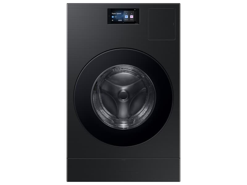 Bespoke AI Vented Laundry Combo™ All-in-One 5.3 cu. Ft. Ultra Capacity Washer with Super Speed and Vented Electric Dryer – Brushed Black