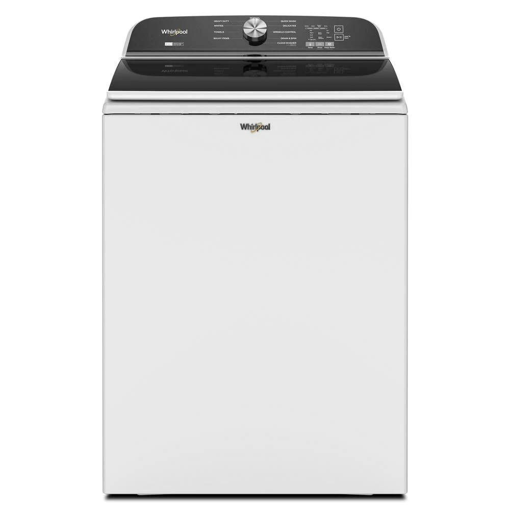 Whirlpool High Efficiency 2-Piece Removable Agitator Extra Large (5.2-cu ft) Top-Load Washer (White)