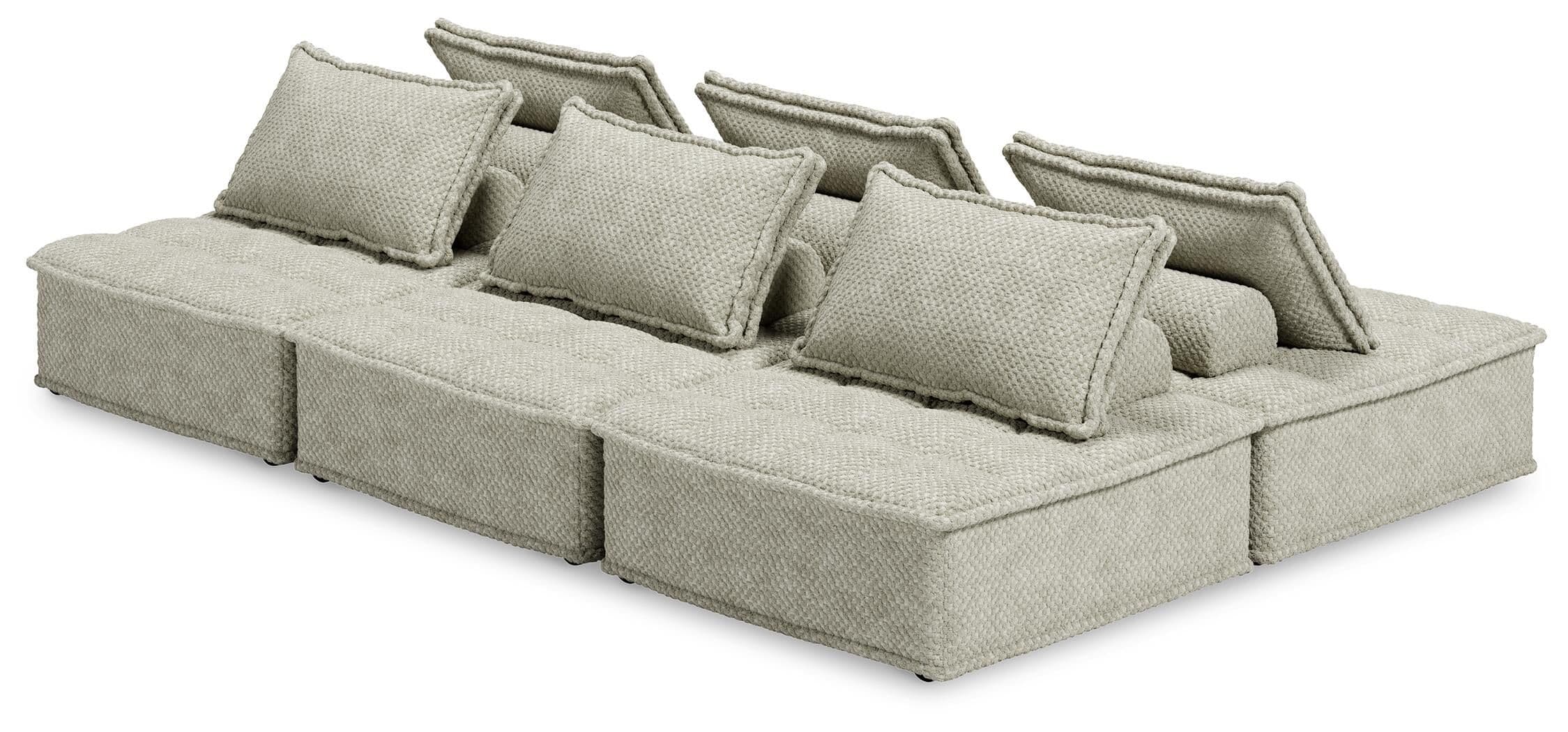 6-Piece Modular Seating · Taupe