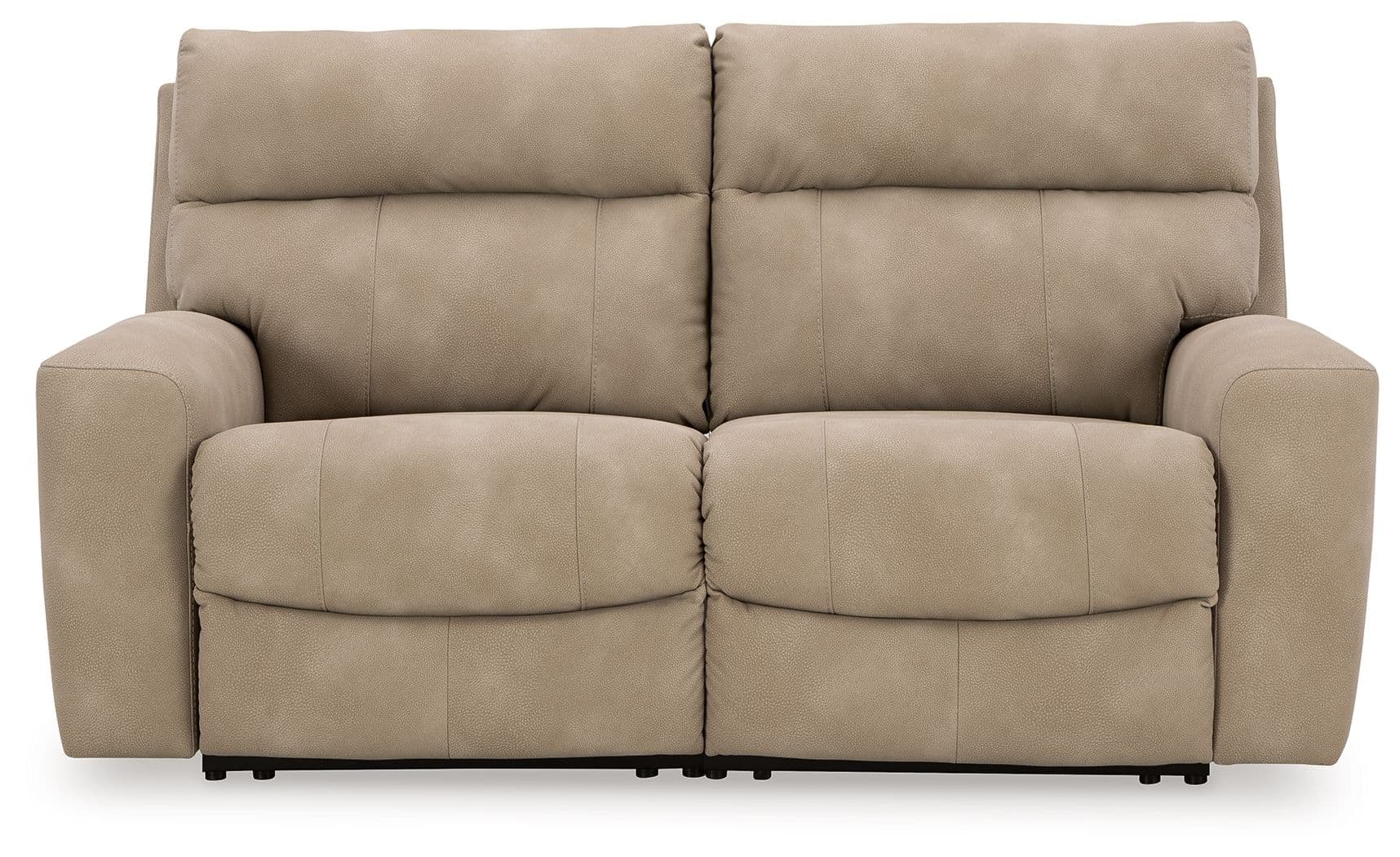 2-Piece Power Reclining Sectional Loveseat · Sand