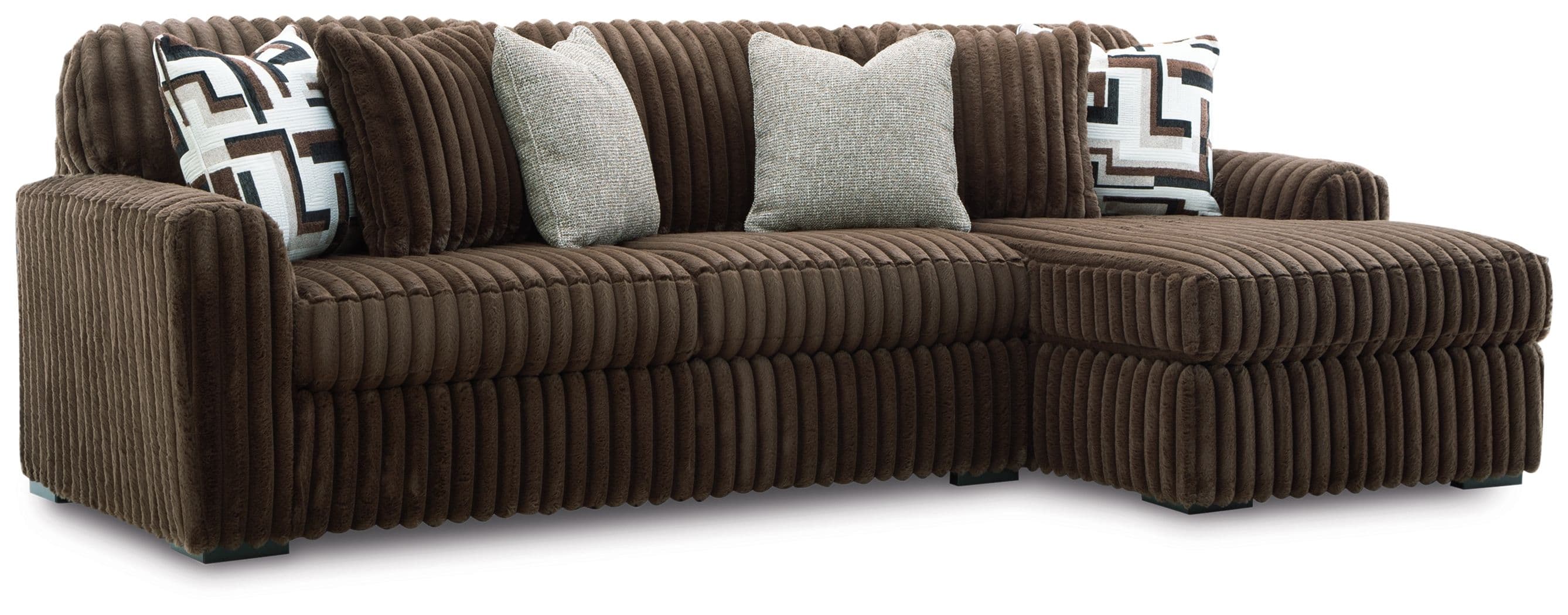 2-Piece Sectional Sofa With RAF Corner Chaise