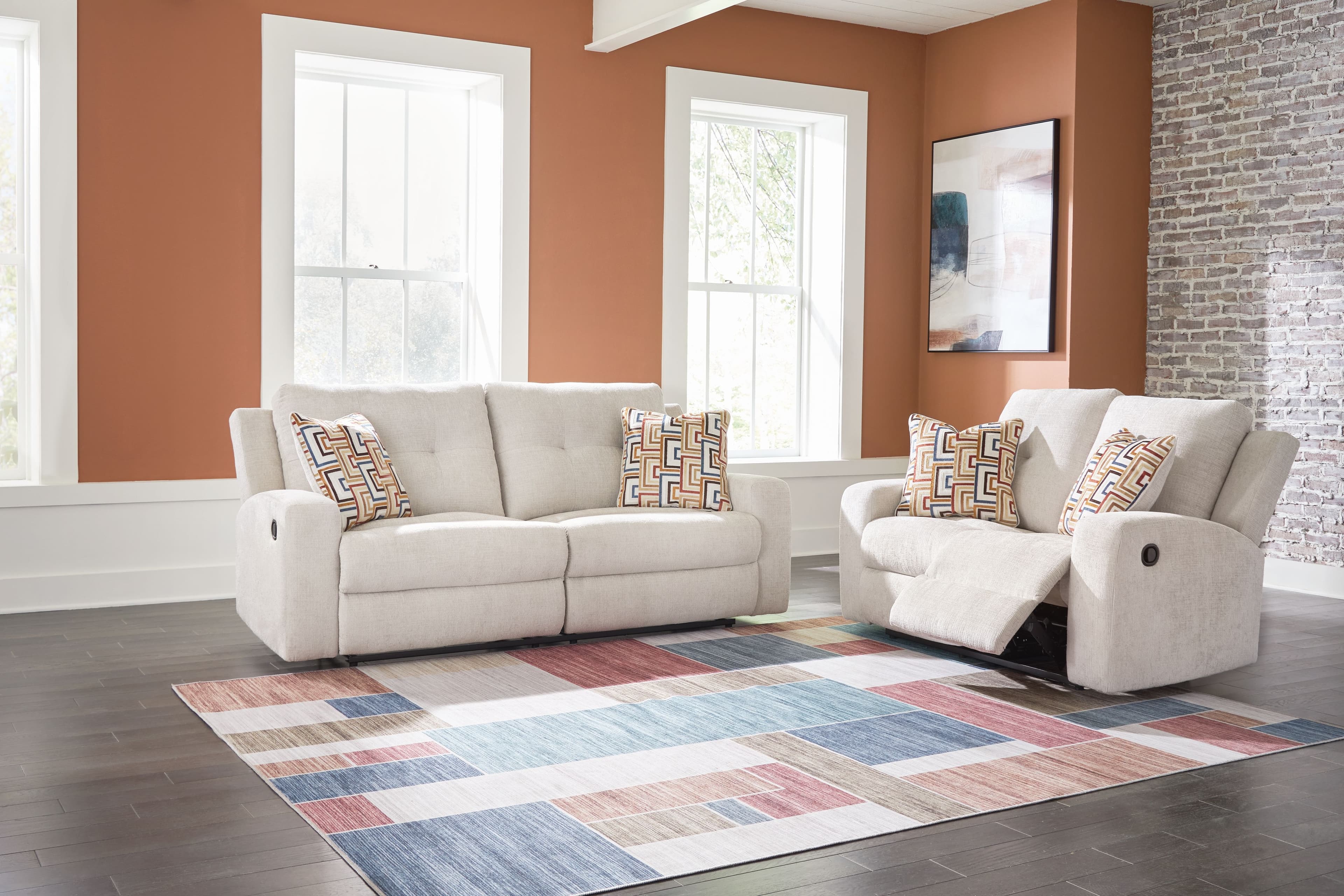 2 Pc. · Reclining Sofa, Reclining Loveseat