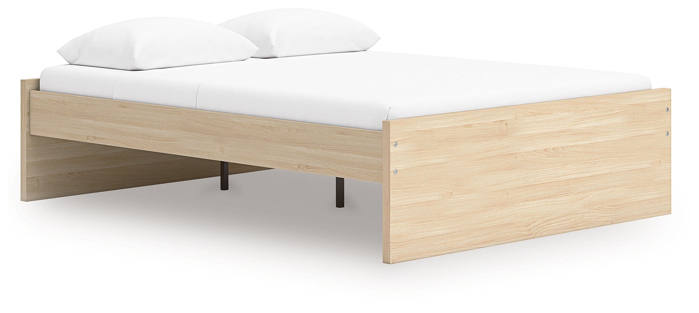 Queen Platform Bed · Natural