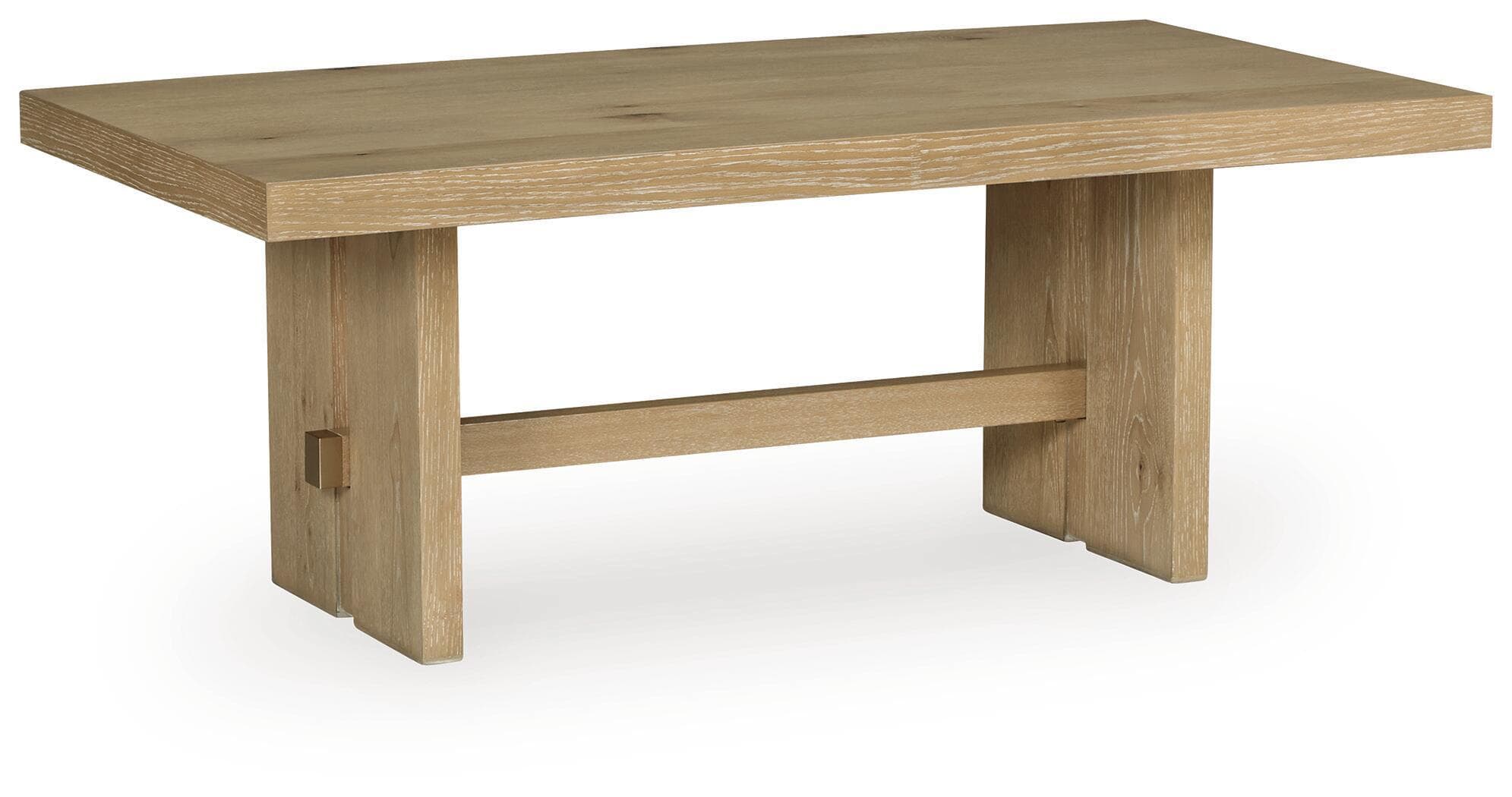 Crendlin - Rectangular Cocktail Table - Light Brown