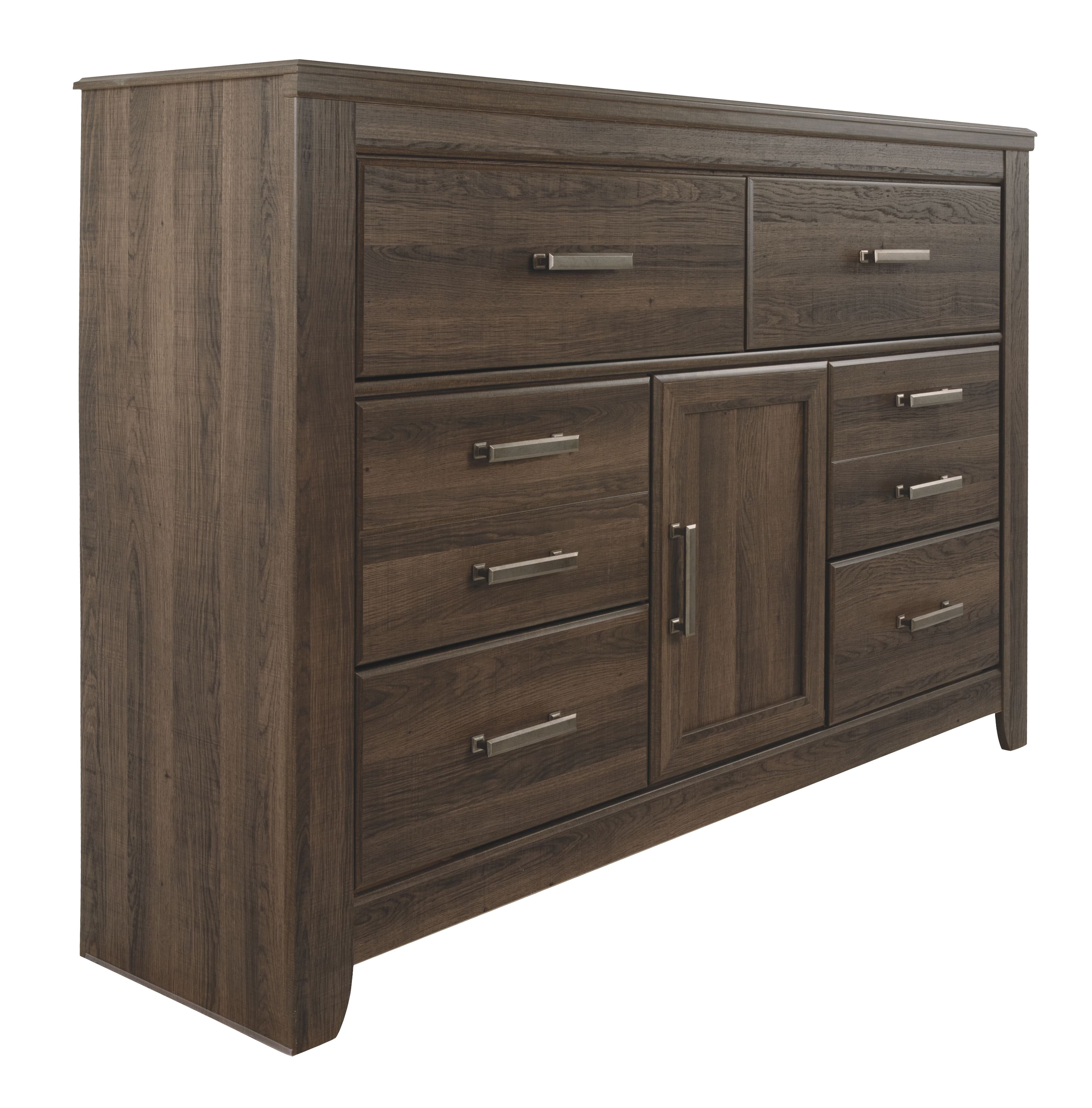 Juararo - Six Drawer Dresser - Dark Brown