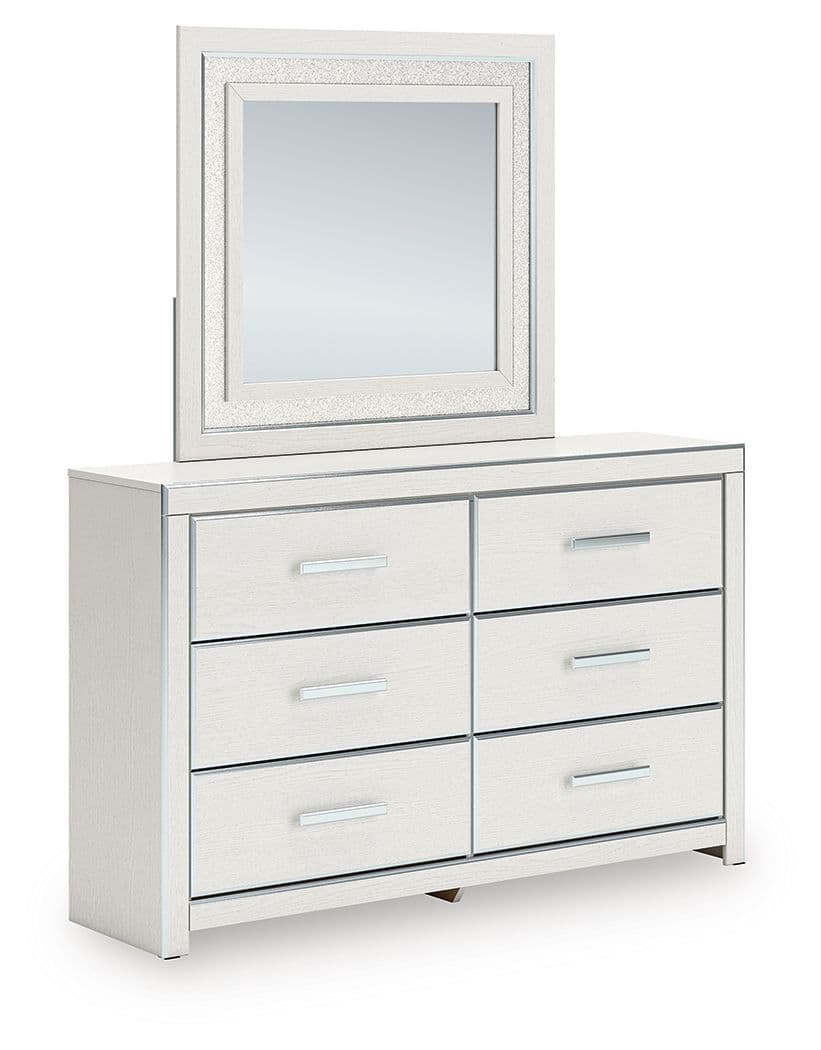 Dresser And Mirror · White