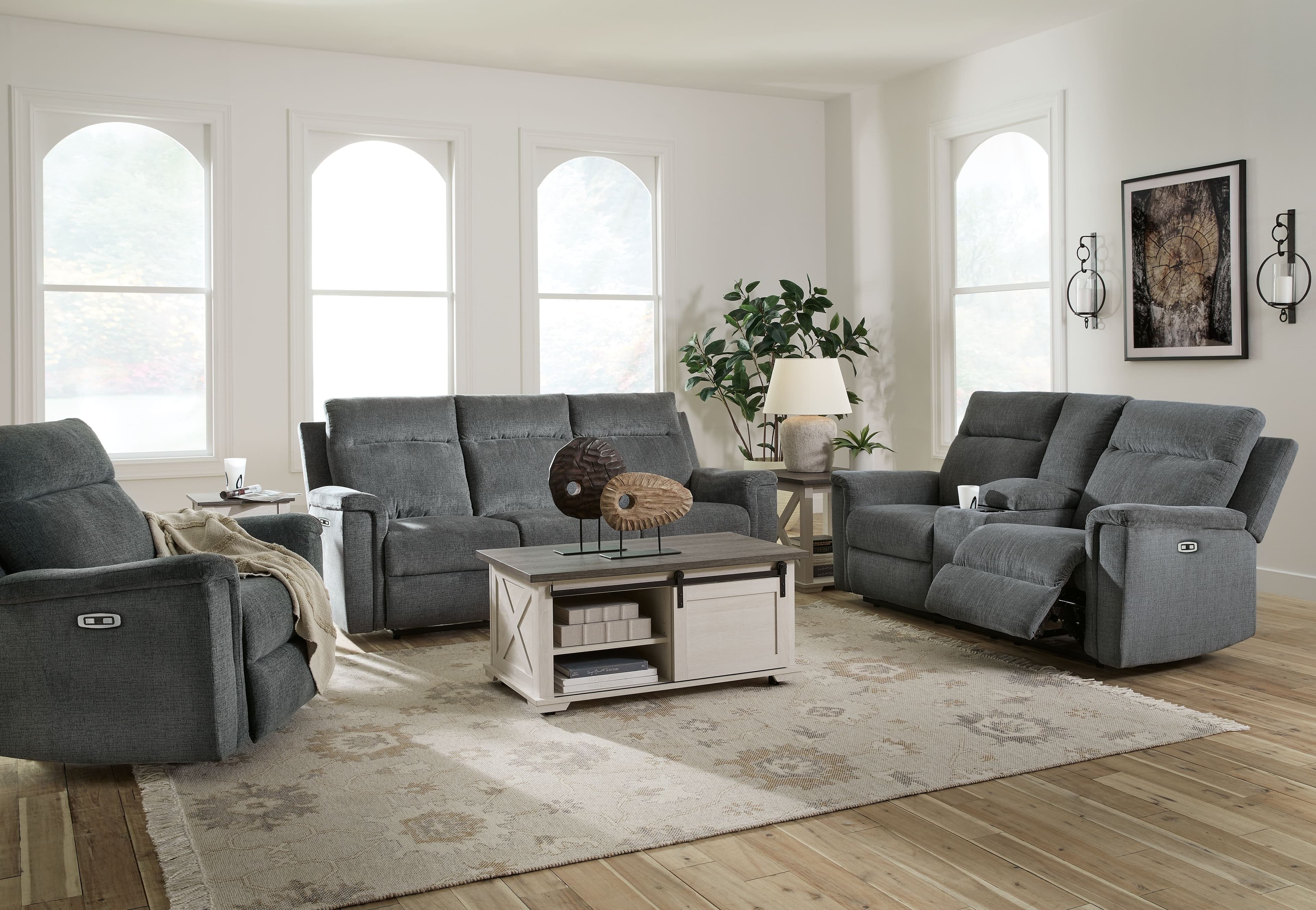 3 Pc. · Power Reclining Sofa, Power Reclining Loveseat, Power Rocker Recliner