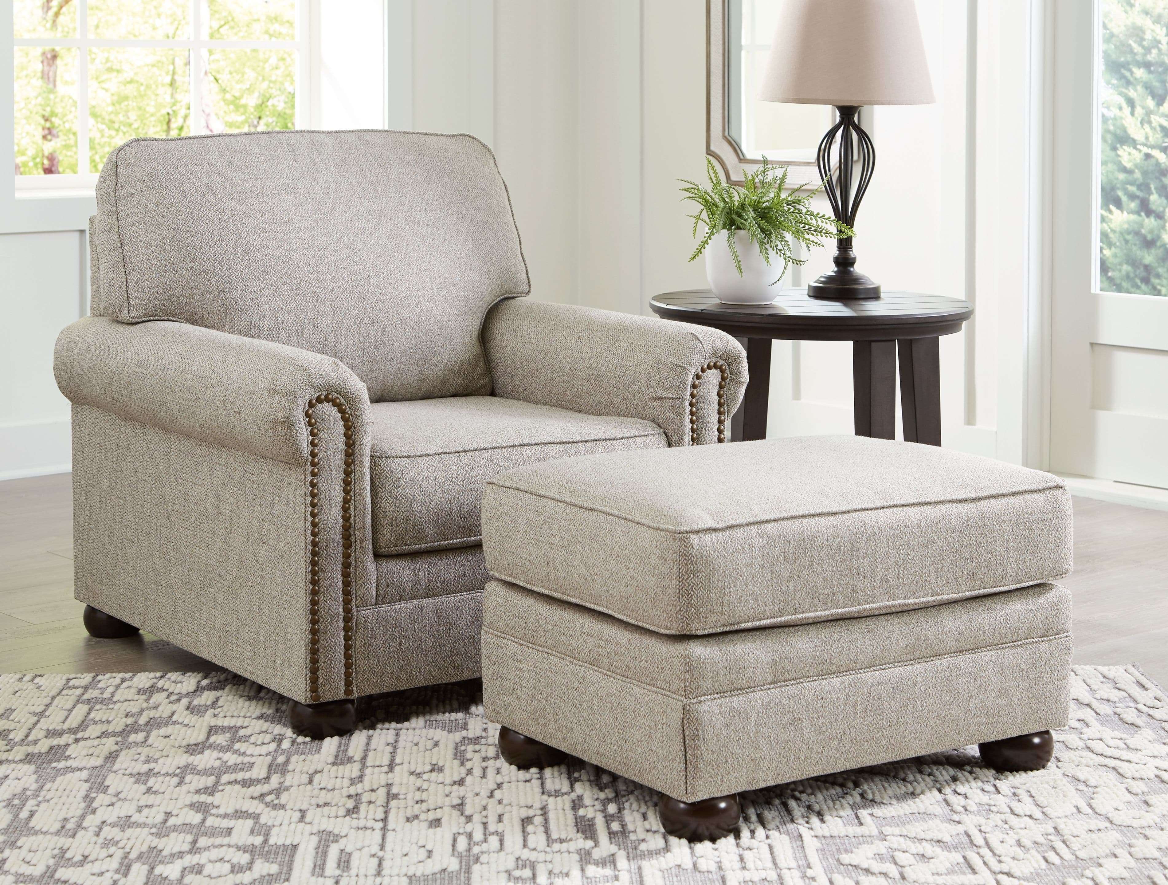 2 Pc. · Chair, Ottoman