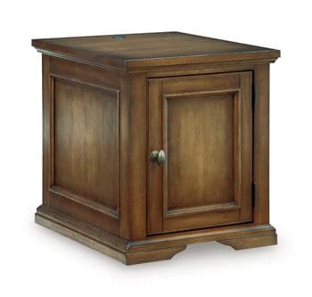 Channley - Rectangular End Table - Brown