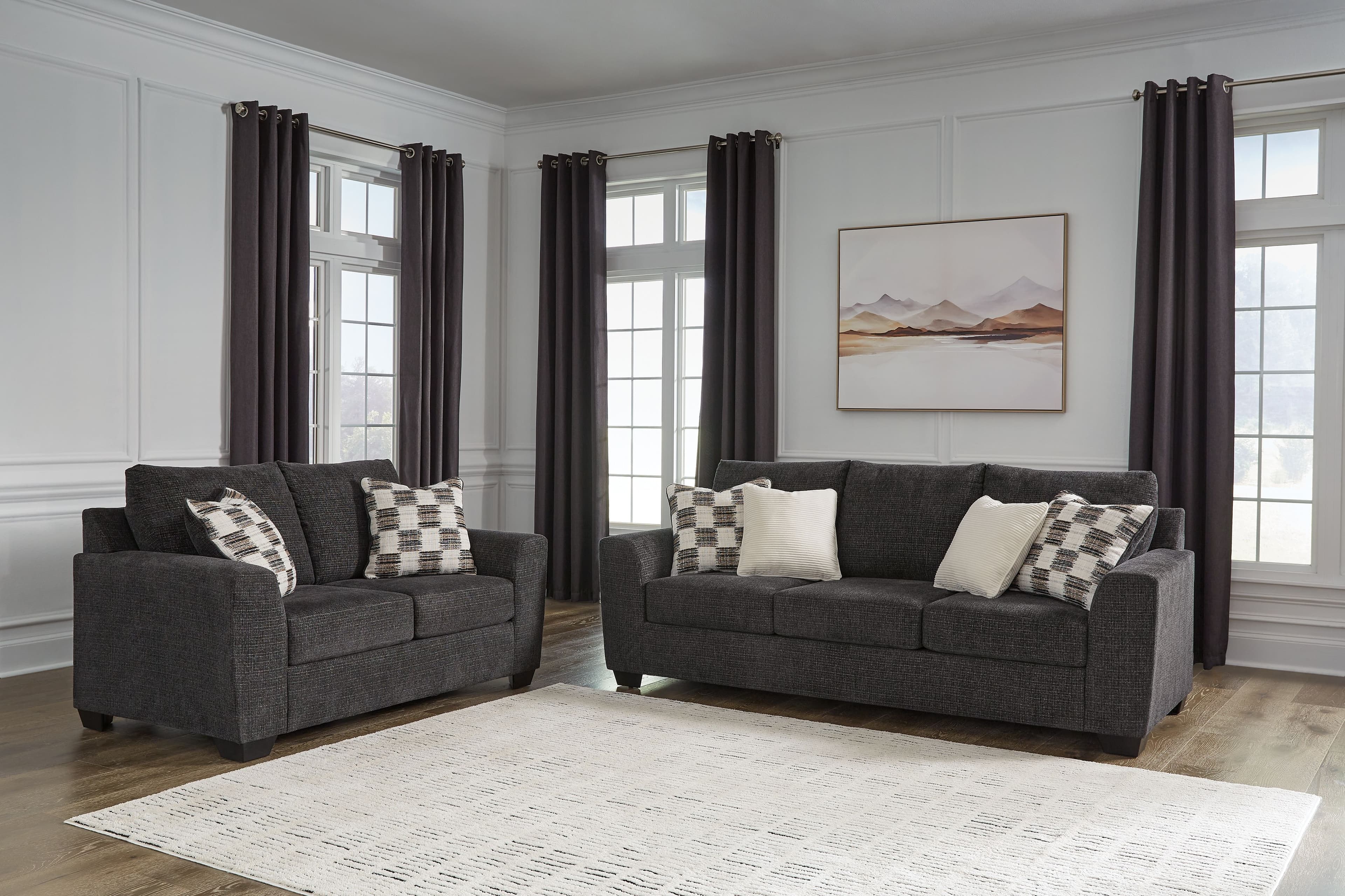 2 Pc. · Sofa, Loveseat