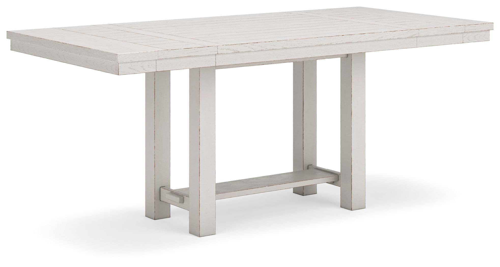 Rectangular Counter Height Dining Extension Table