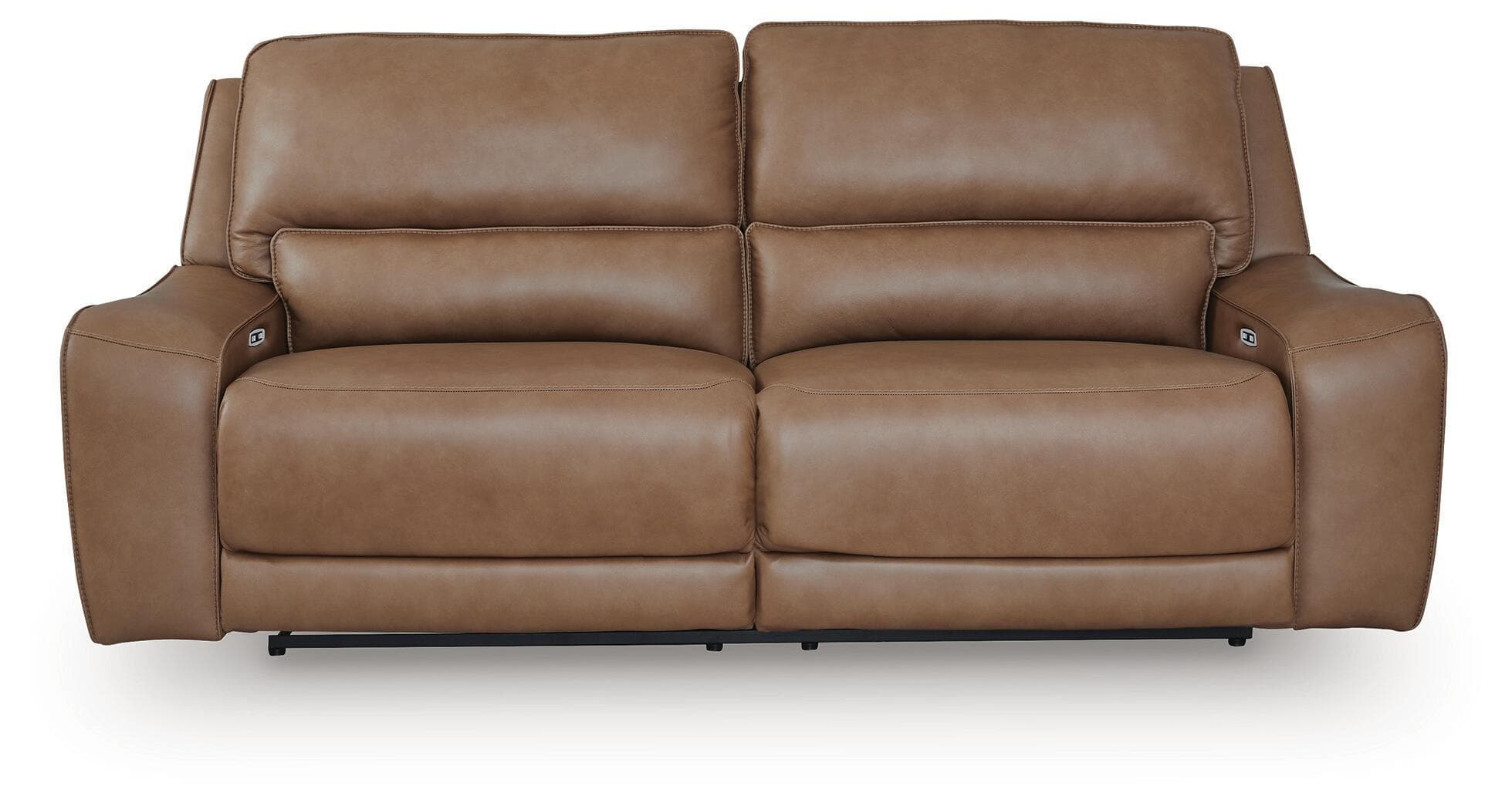 DeepWakes - 2-Piece Power Reclining Loveseat - Caramel