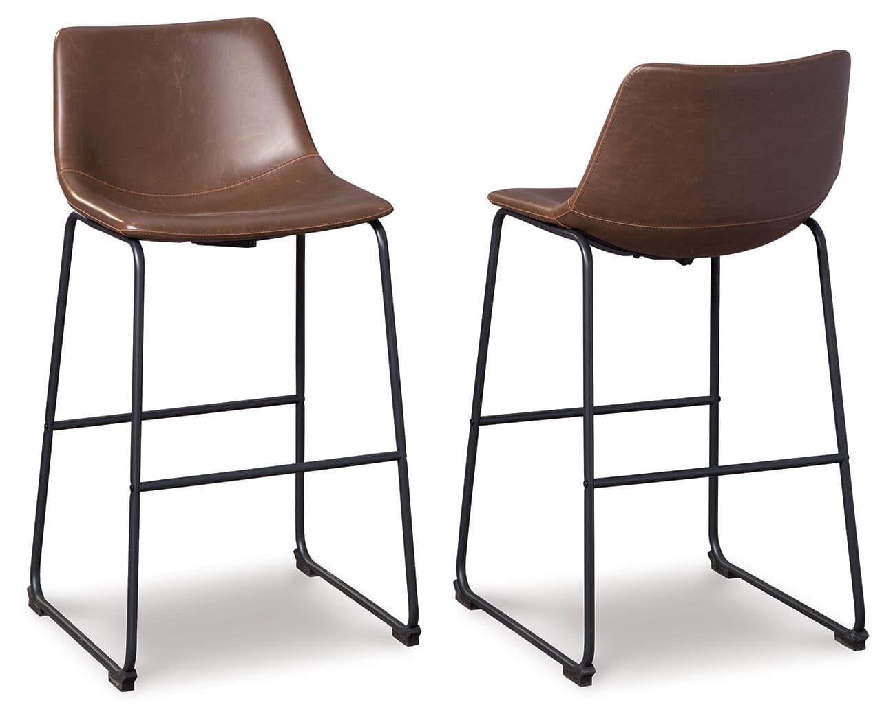 Tall UPH Barstool (Set of 2) · Brown