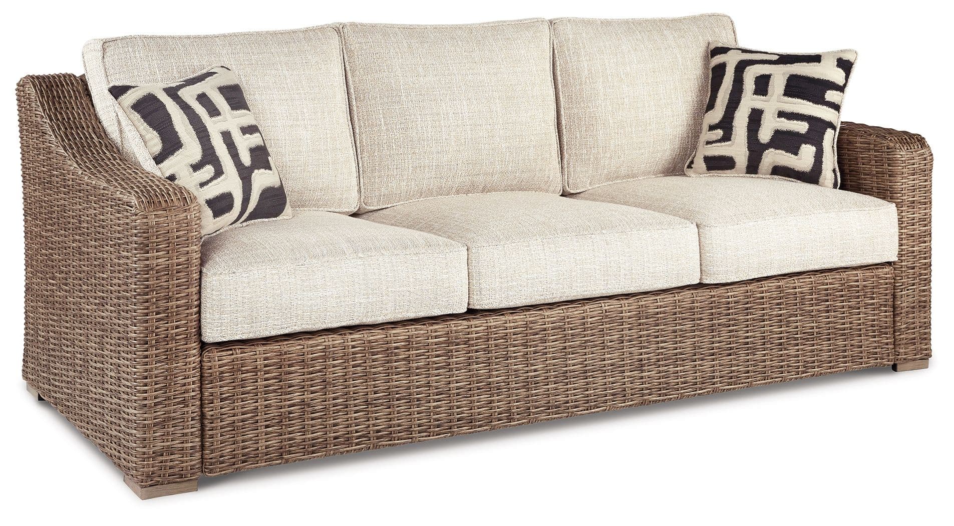 Sofa with Cushion · Beige