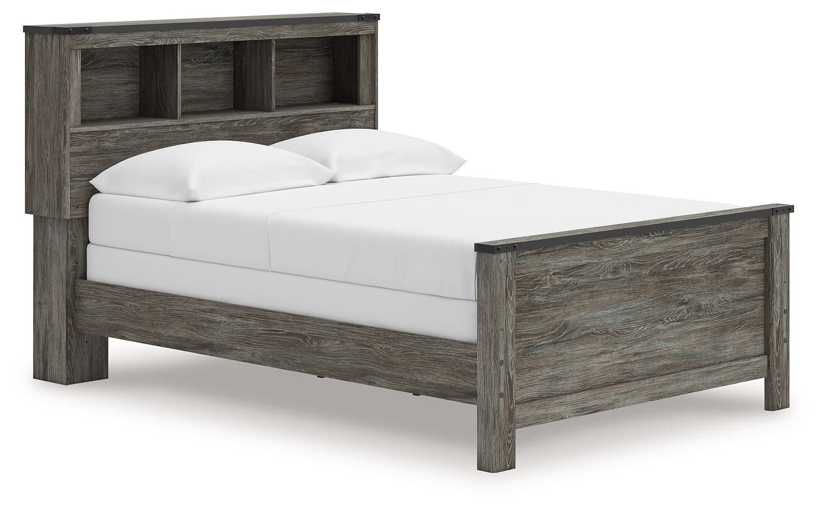 Full Bookcase Panel Bed