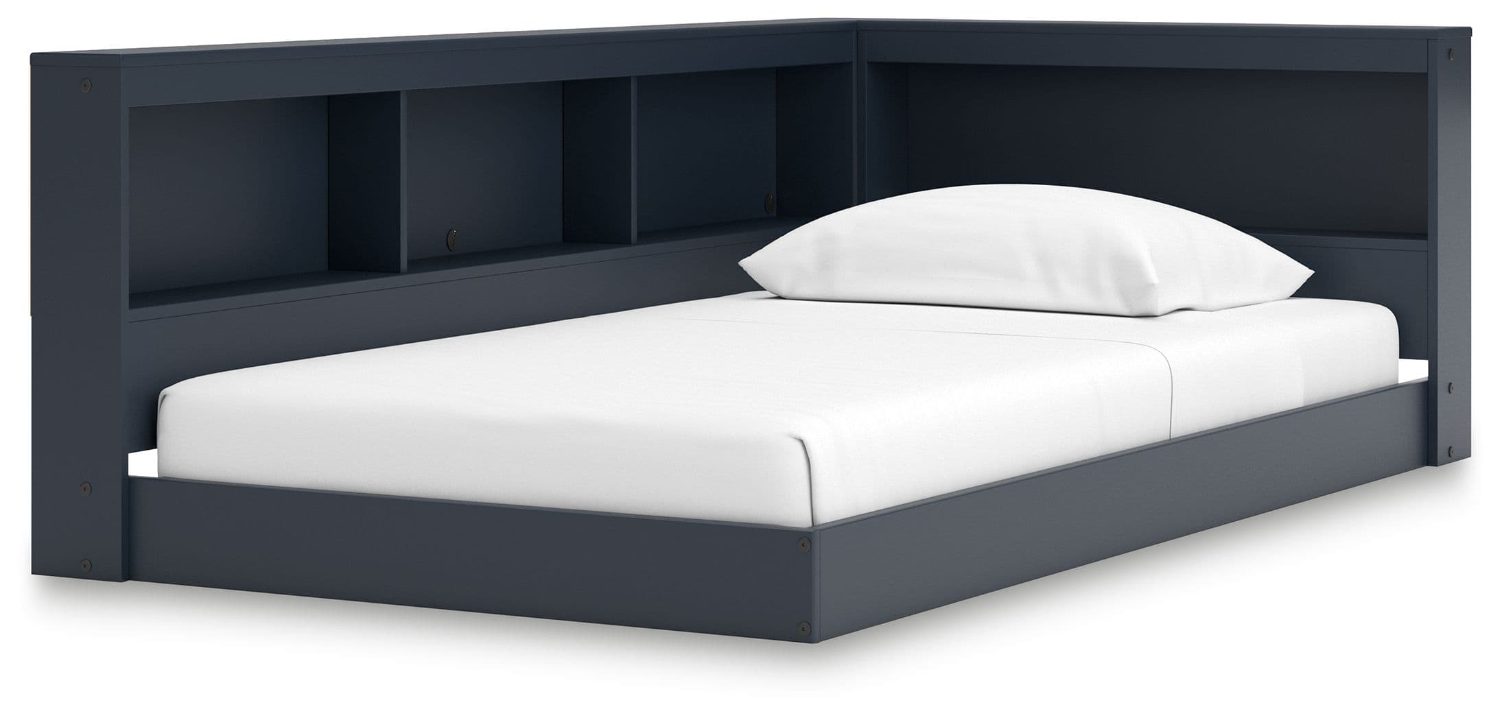 Twin Bookcase Storage Bed
