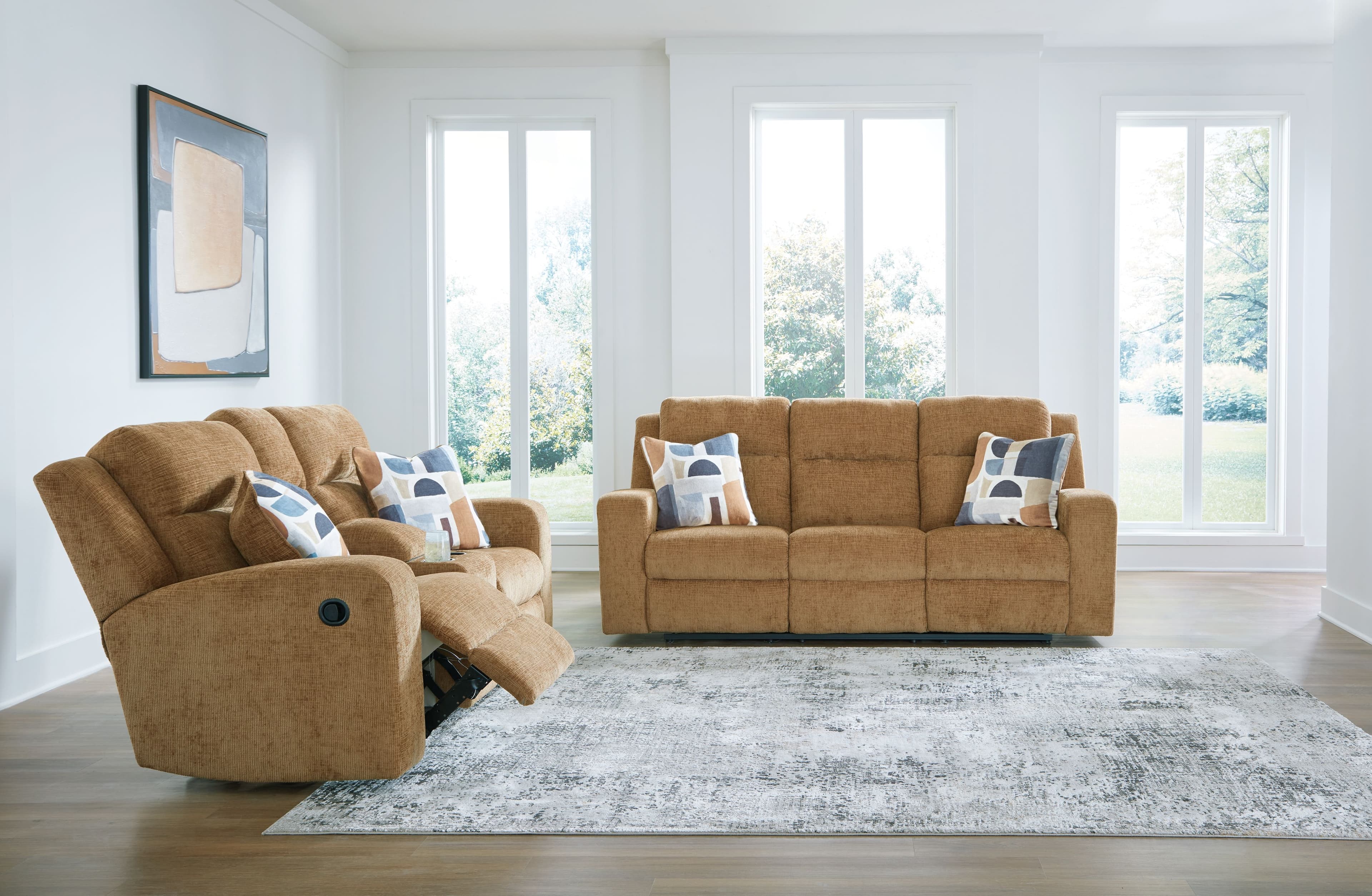 2 Pc. · Reclining Sofa, Reclining Loveseat With Console