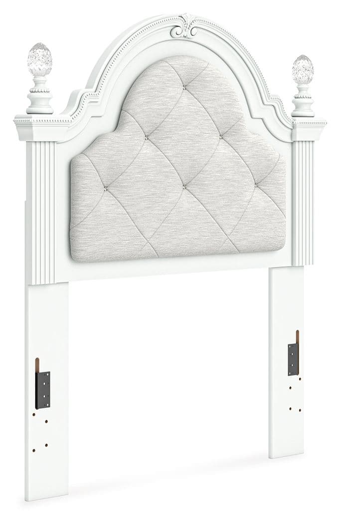 Twin Upholstered Panel Headboard