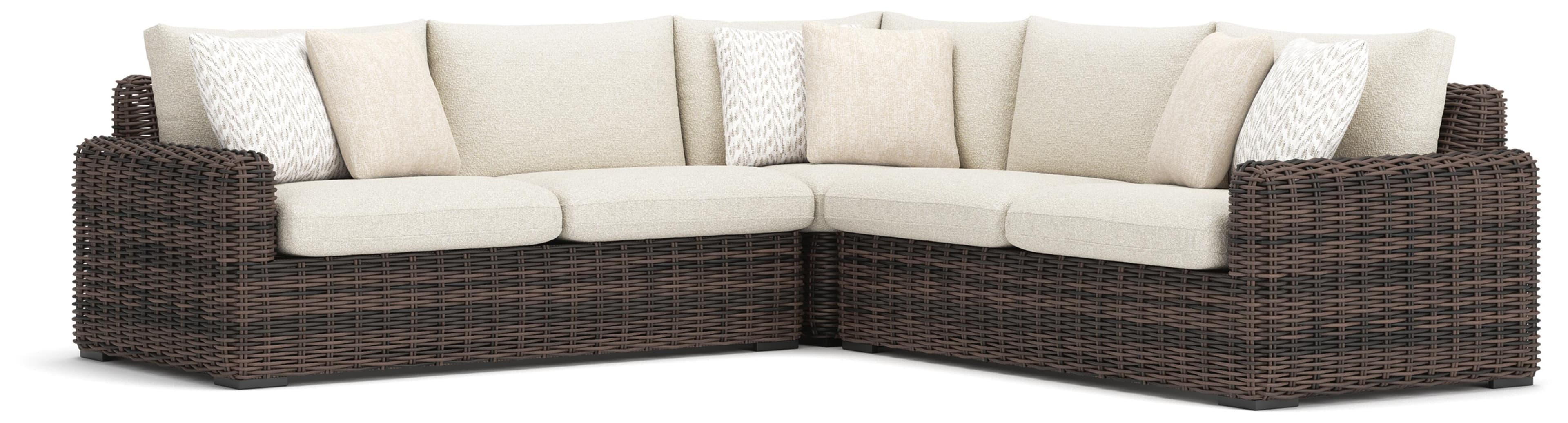 3-Piece Outdoor Sectional