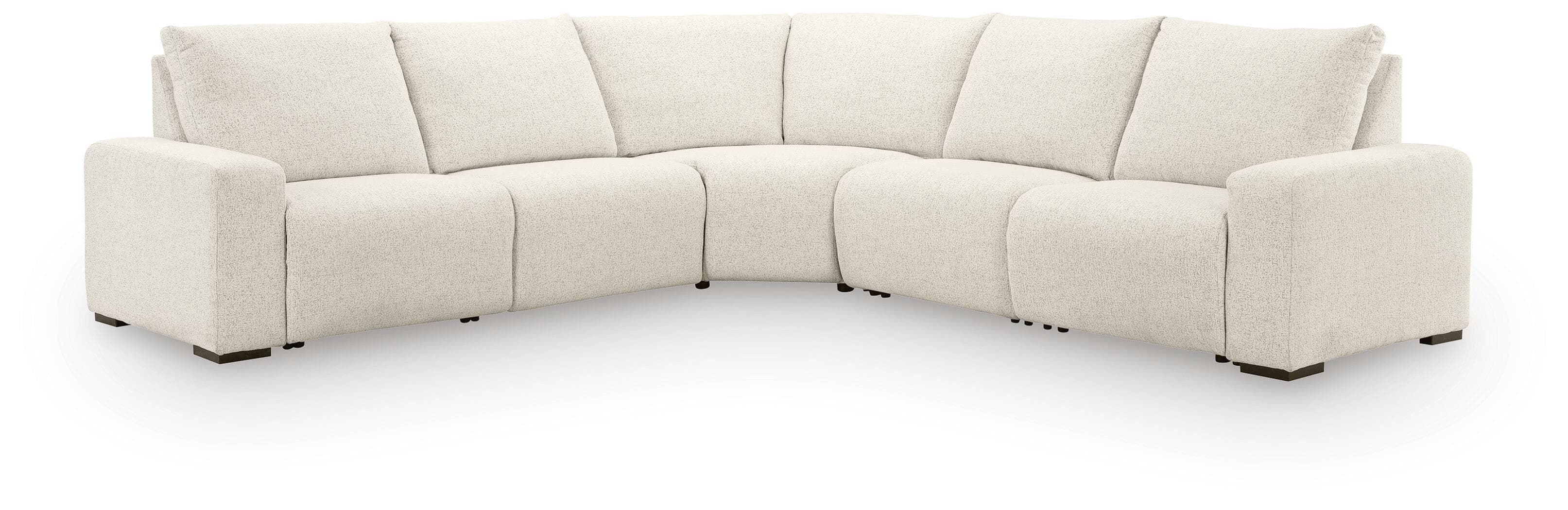 East Loft - 5-Piece Power Reclining Sectional - Chai