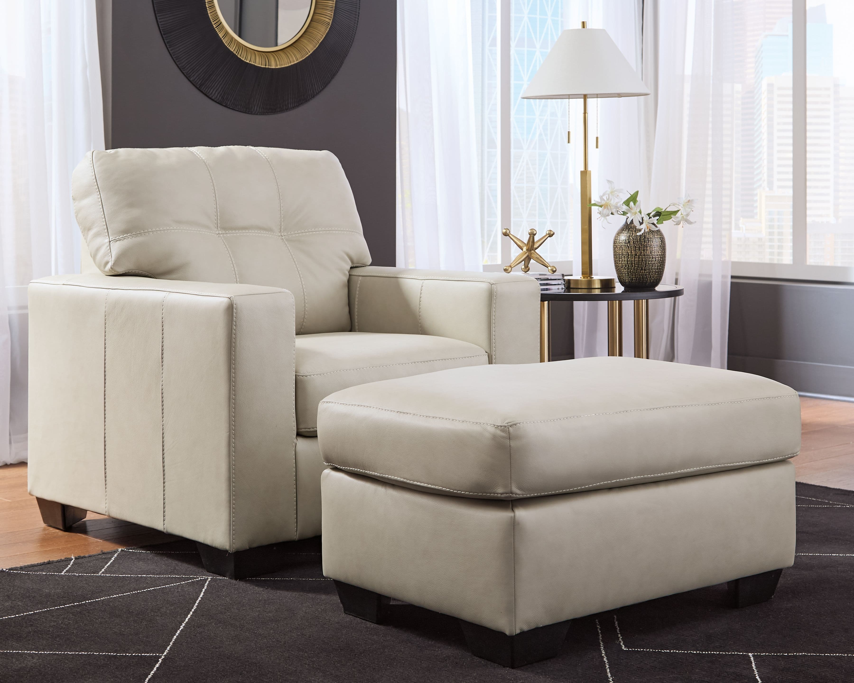 2 Pc. · Chair, Ottoman