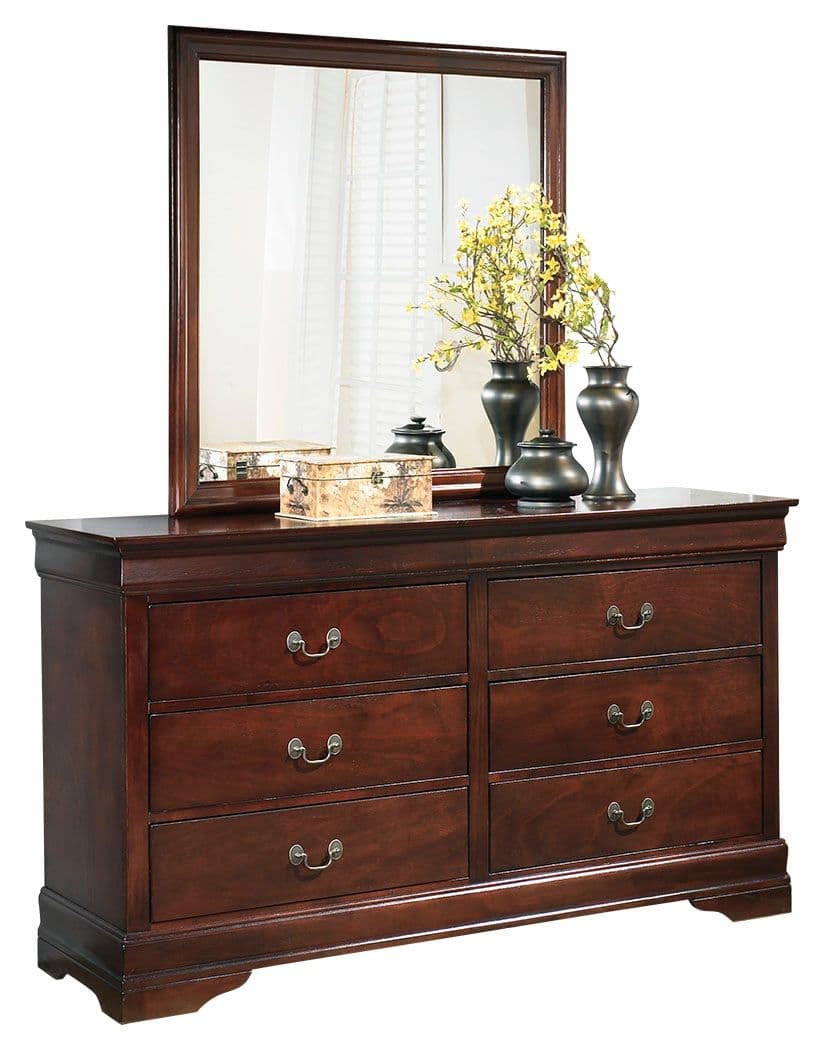 Dresser, Mirror · Dark Brown