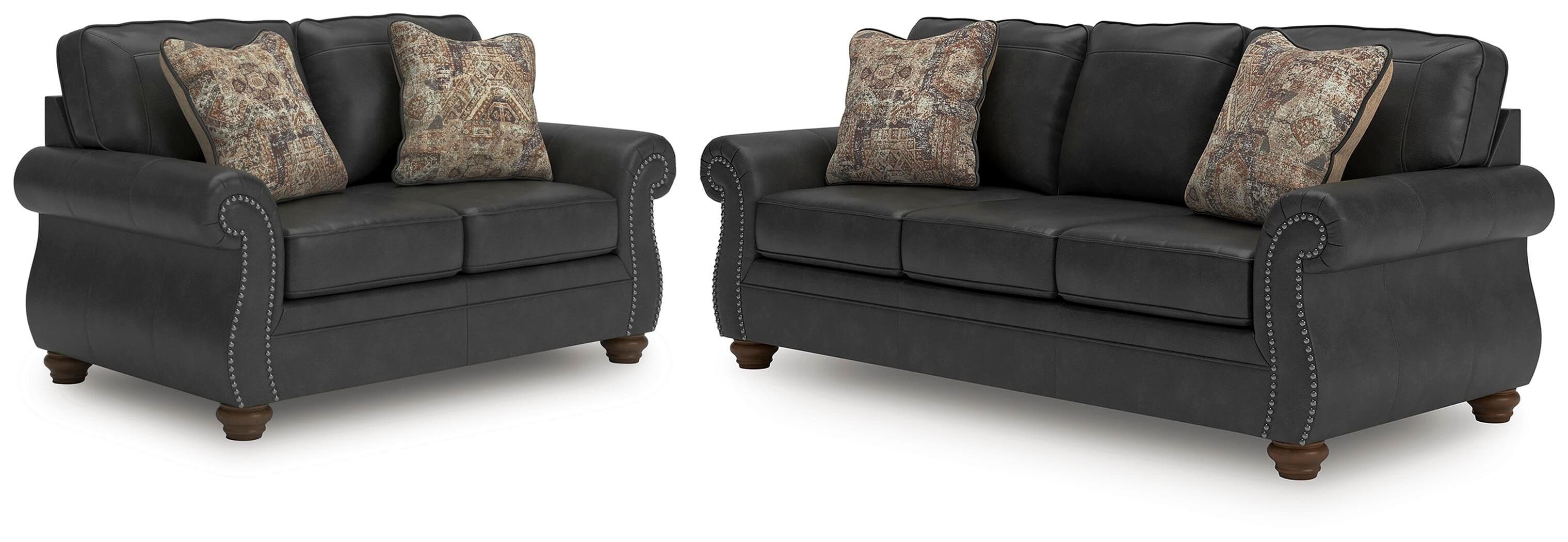 Chasemore - 2 Pc. - Sofa And Loveseat - Granite