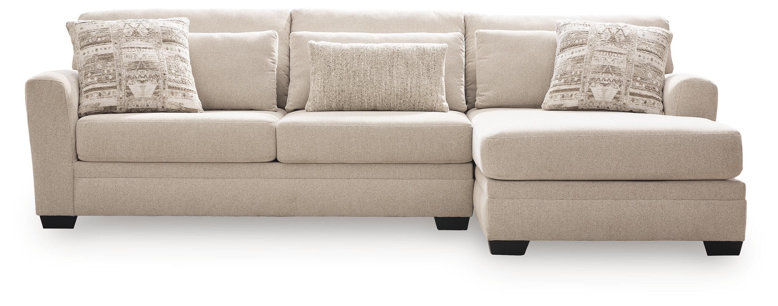 Mandi Point - 2-Piece Sectional Sofa With RAF Corner Chaise - Marble