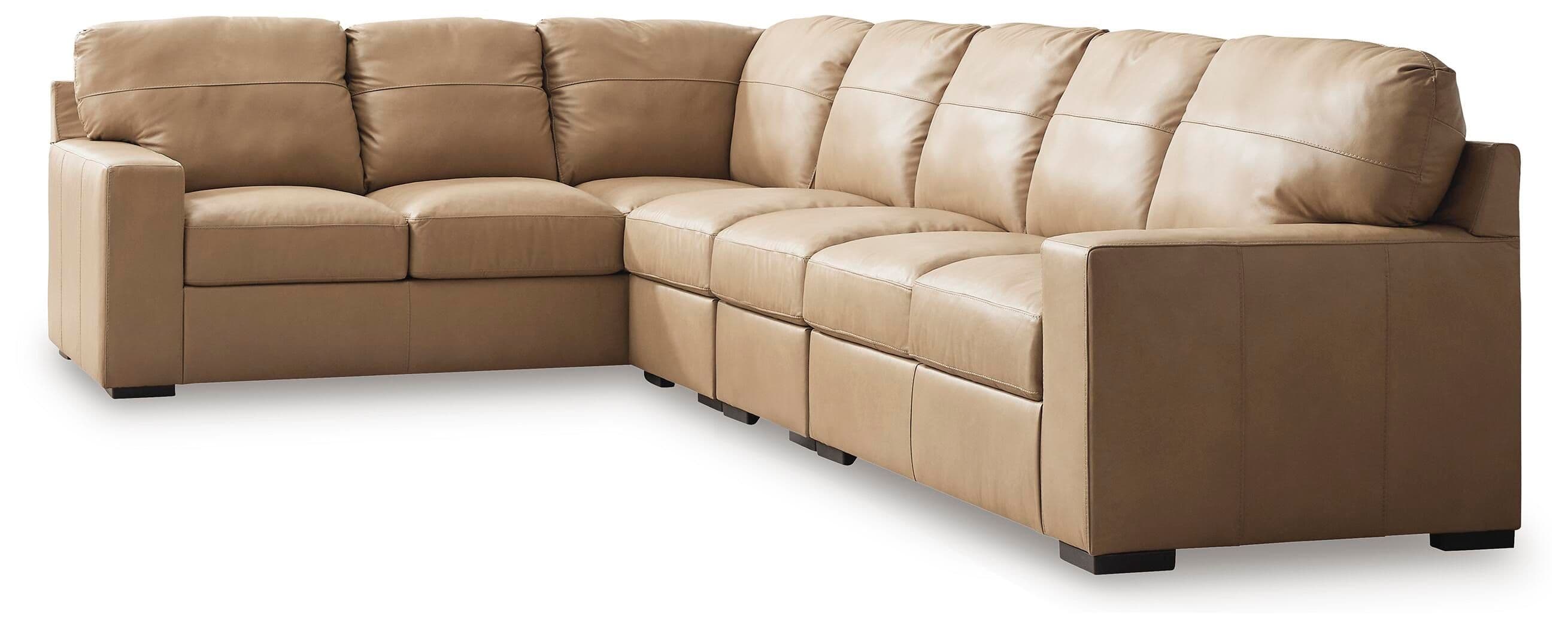 4-Piece Sectional With Raf Loveseat