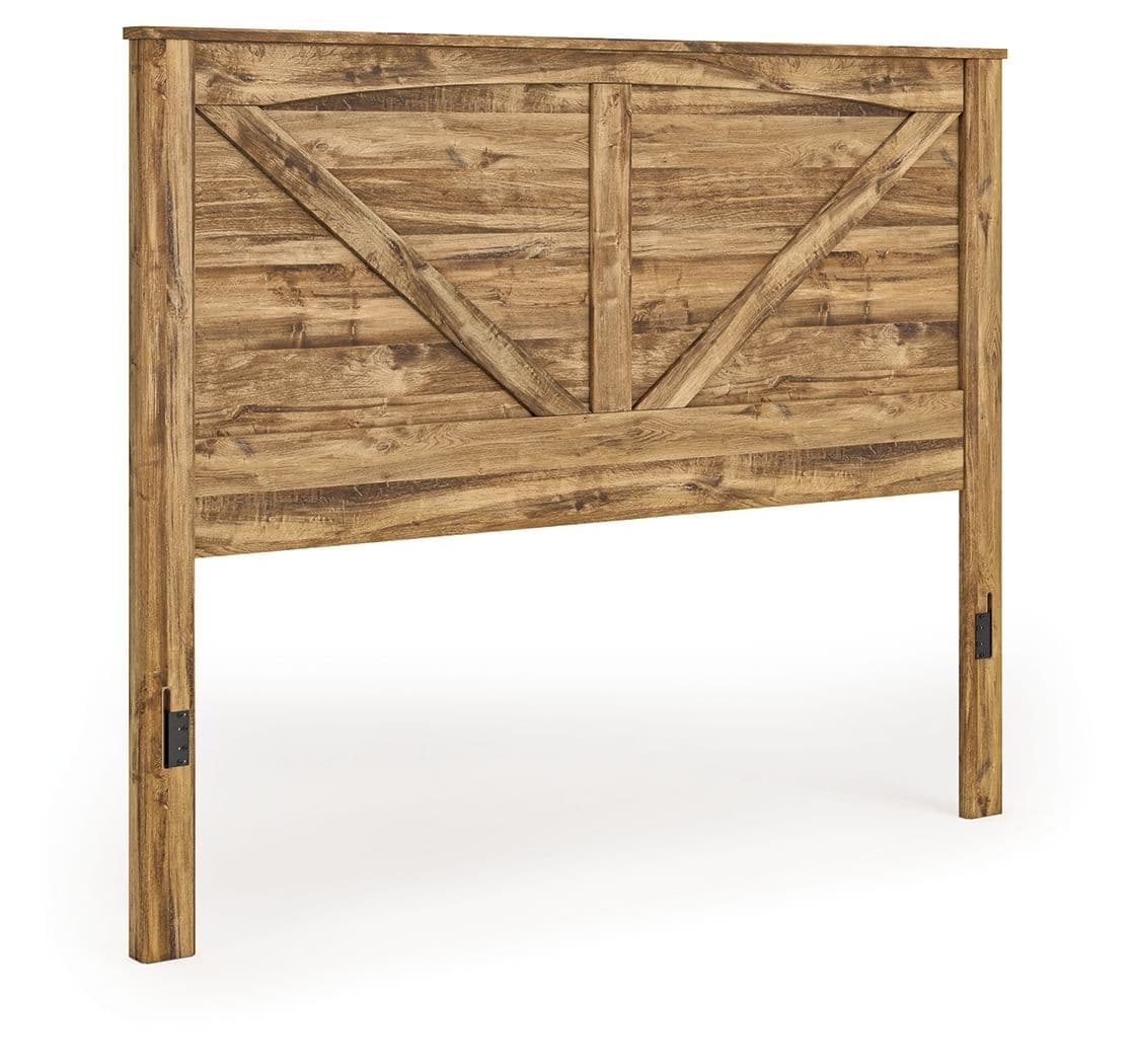 King Crossbuck Panel Headboard
