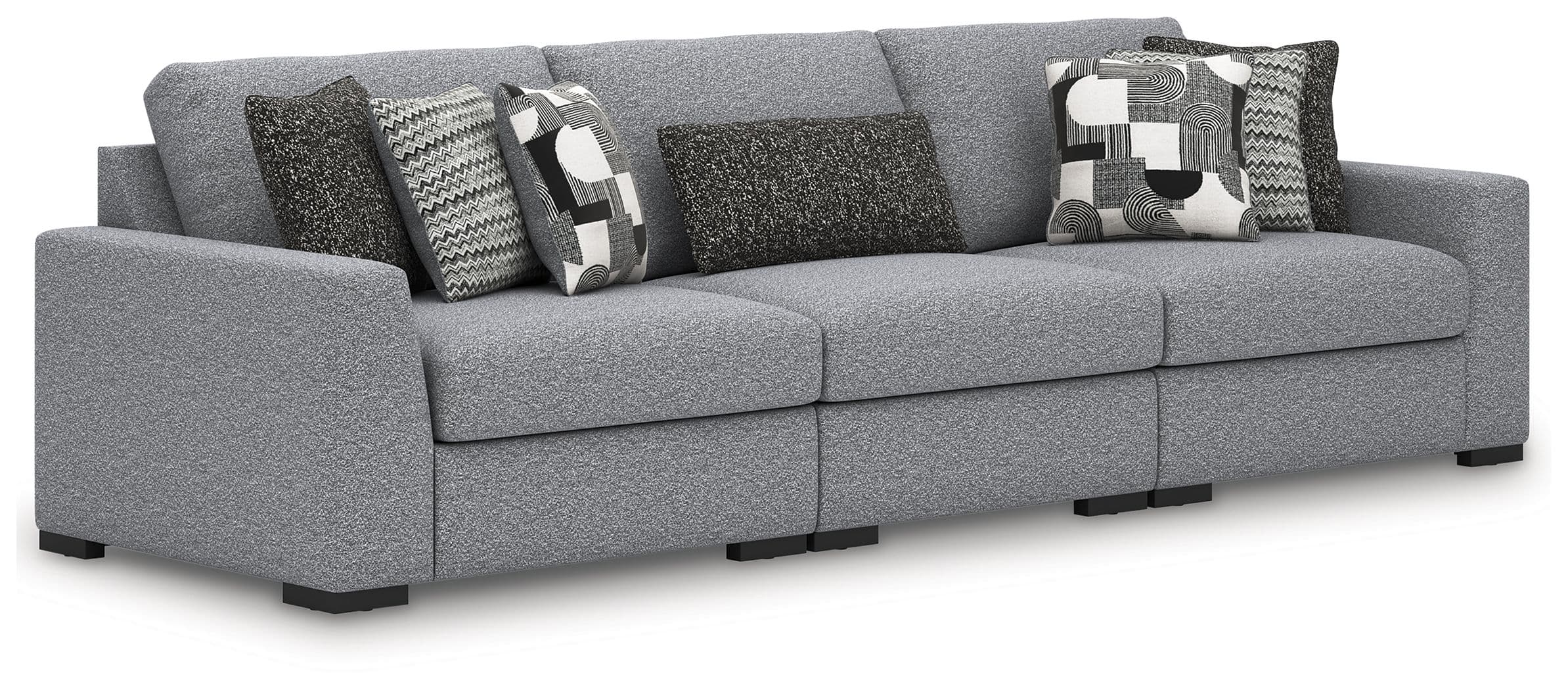 Bealton - 3-Piece Sectional - Salt And Pepper