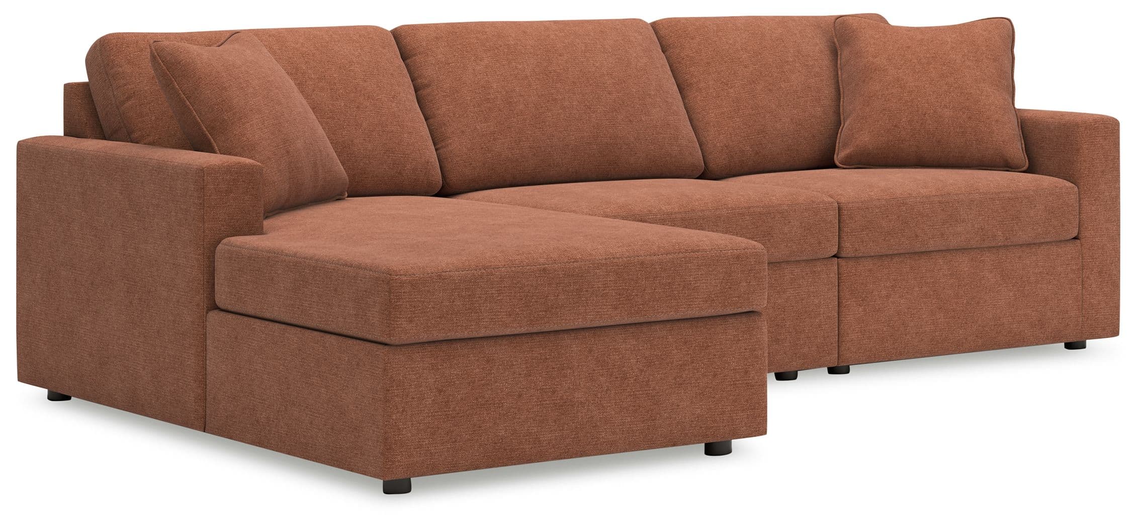 3-Piece Sectional With Laf Corner Chaise