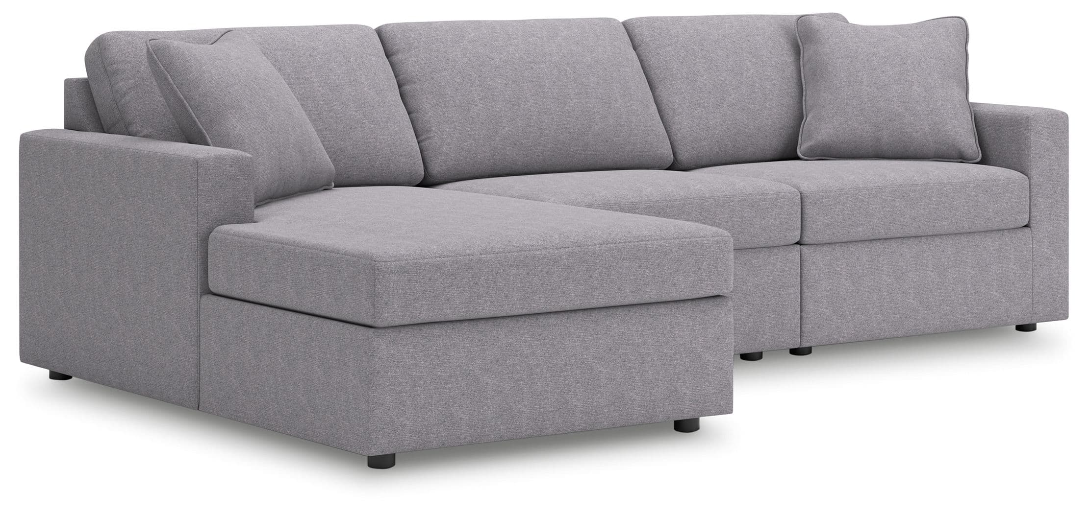 3-Piece Sectional With Laf Corner Chaise