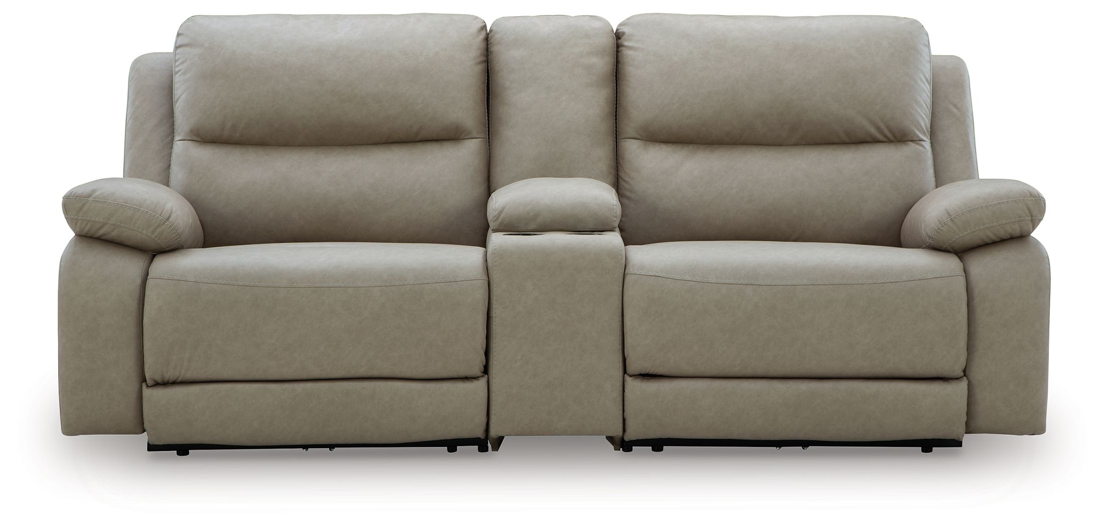 3-Piece Power Reclining Sectional With Storage Console