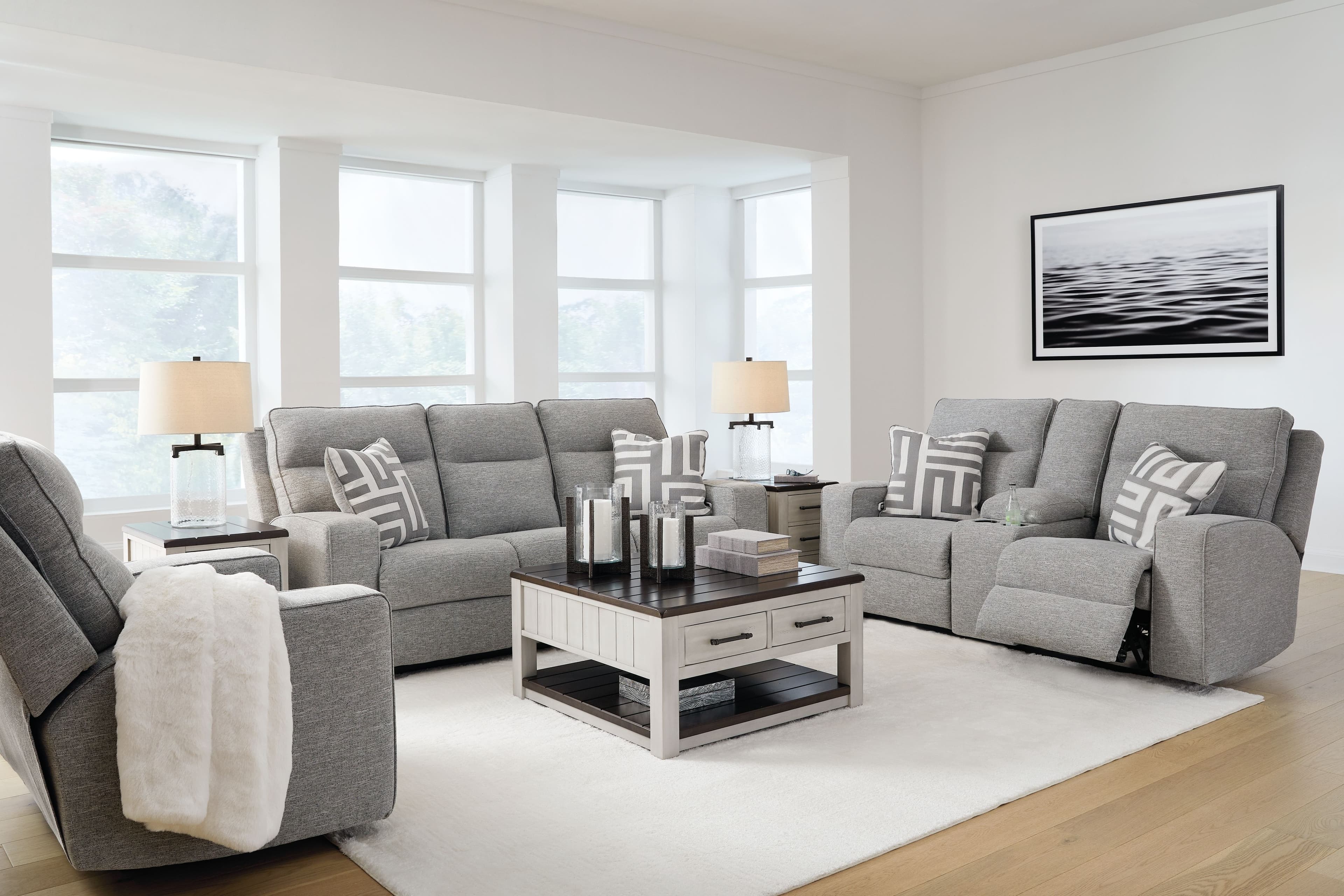 3 Pc. · Power Reclining Sofa, Power Reclining Loveseat, Power Recliner