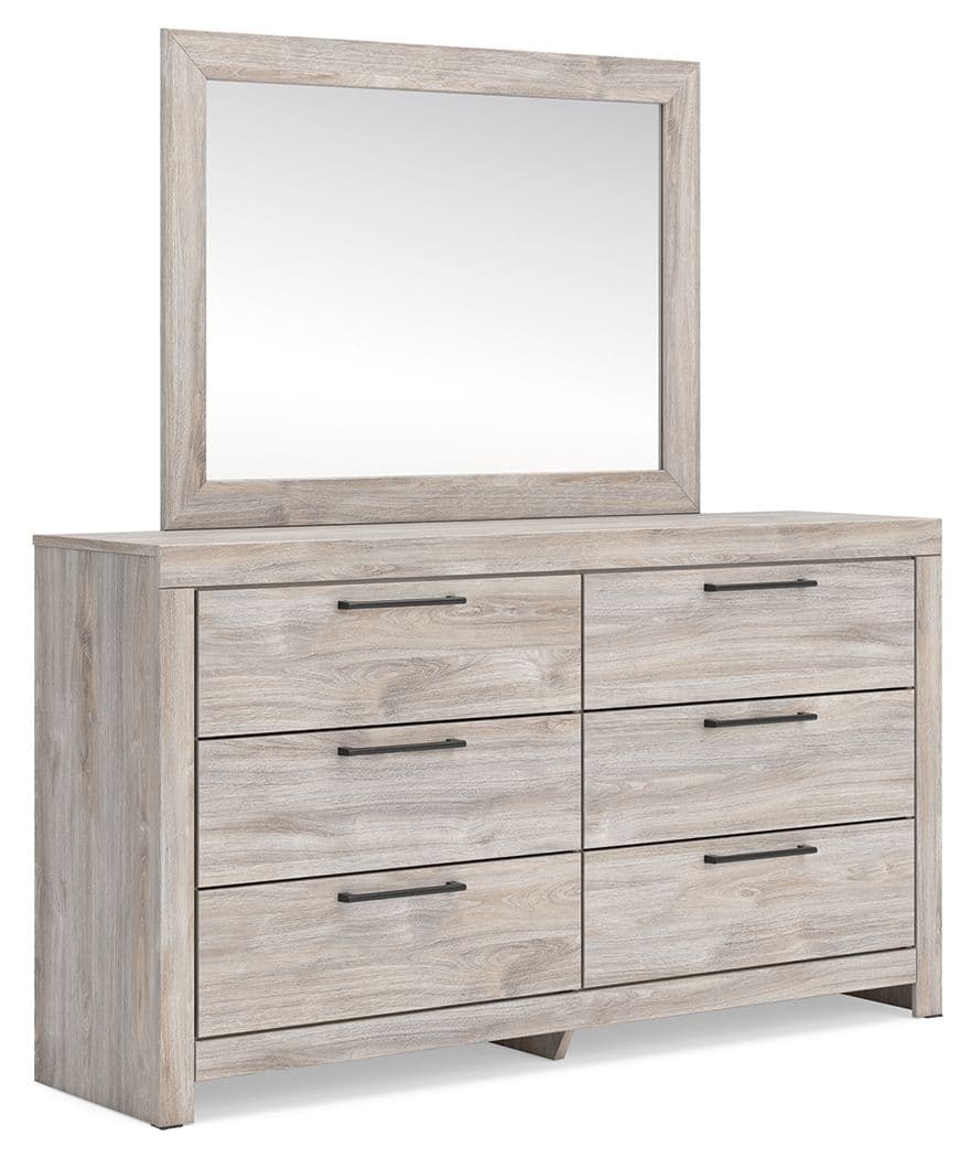 Dresser And Mirror · Gray