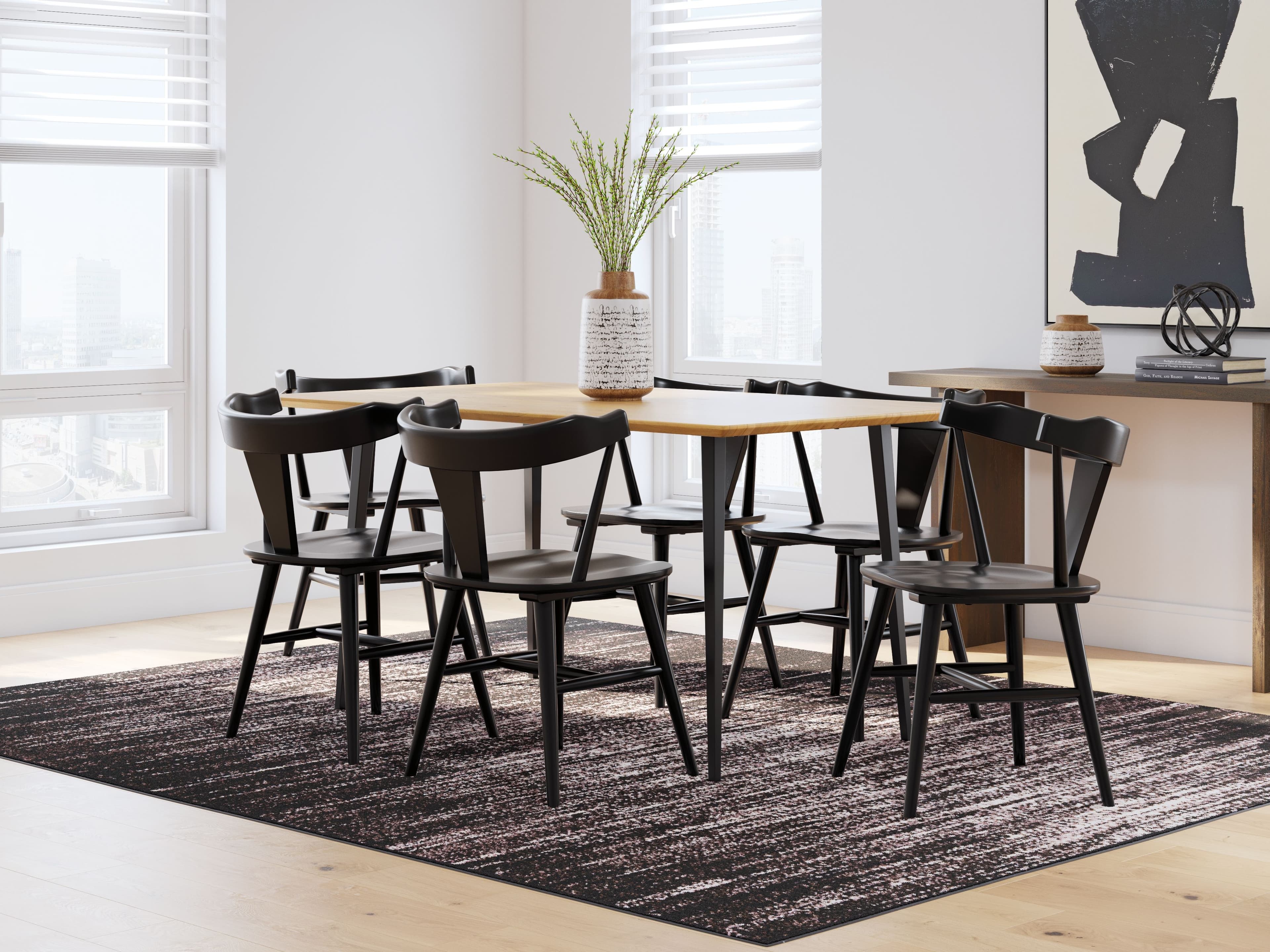 7 Pc. · Dining Room Table, 6 Side Chairs