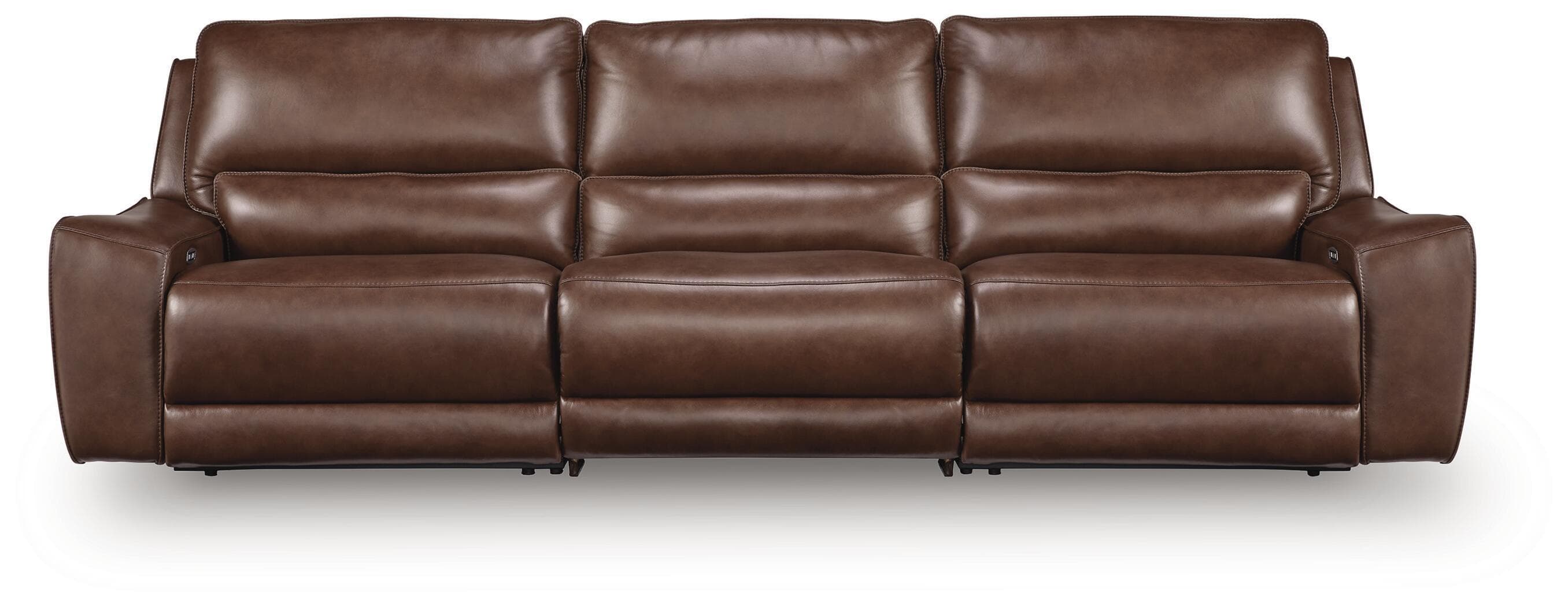 DeepWakes - 3-Piece Power Reclining Sectional - Canyon