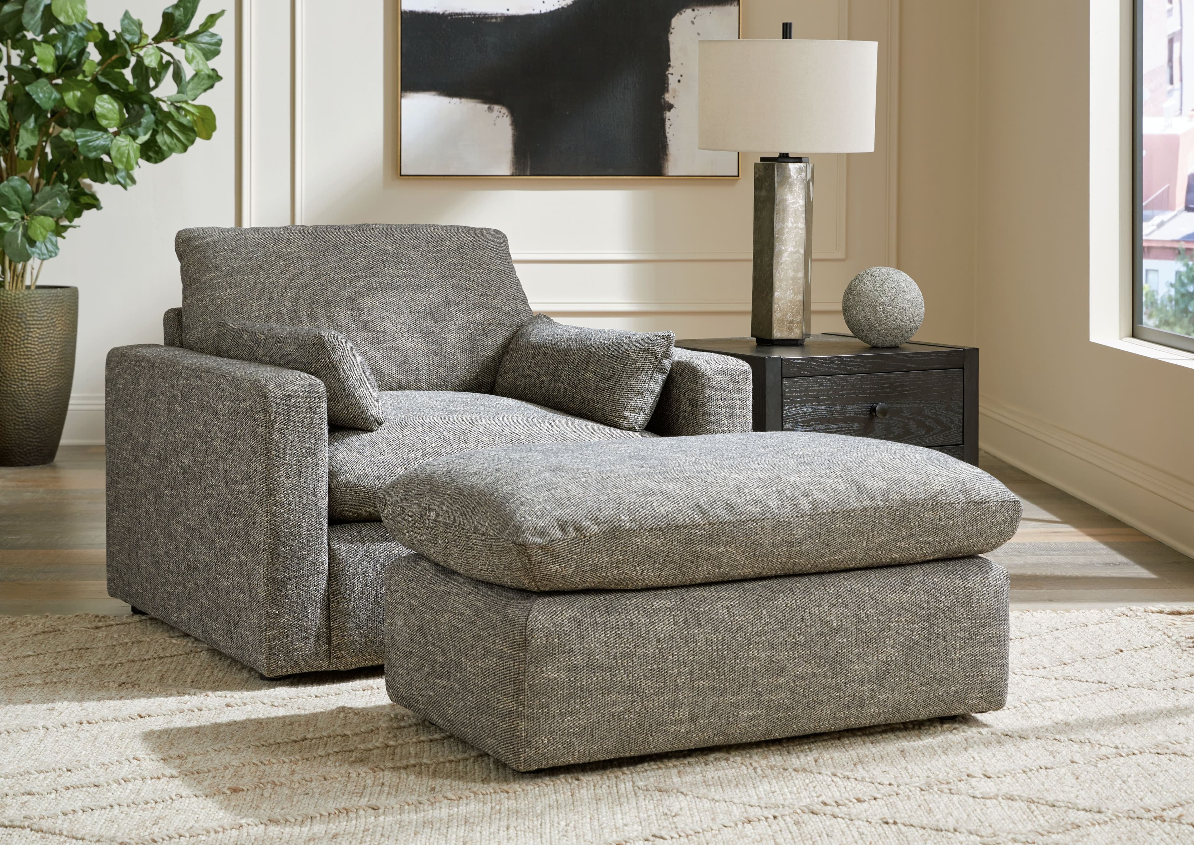 2 Pc. · Chair And A Half, Ottoman