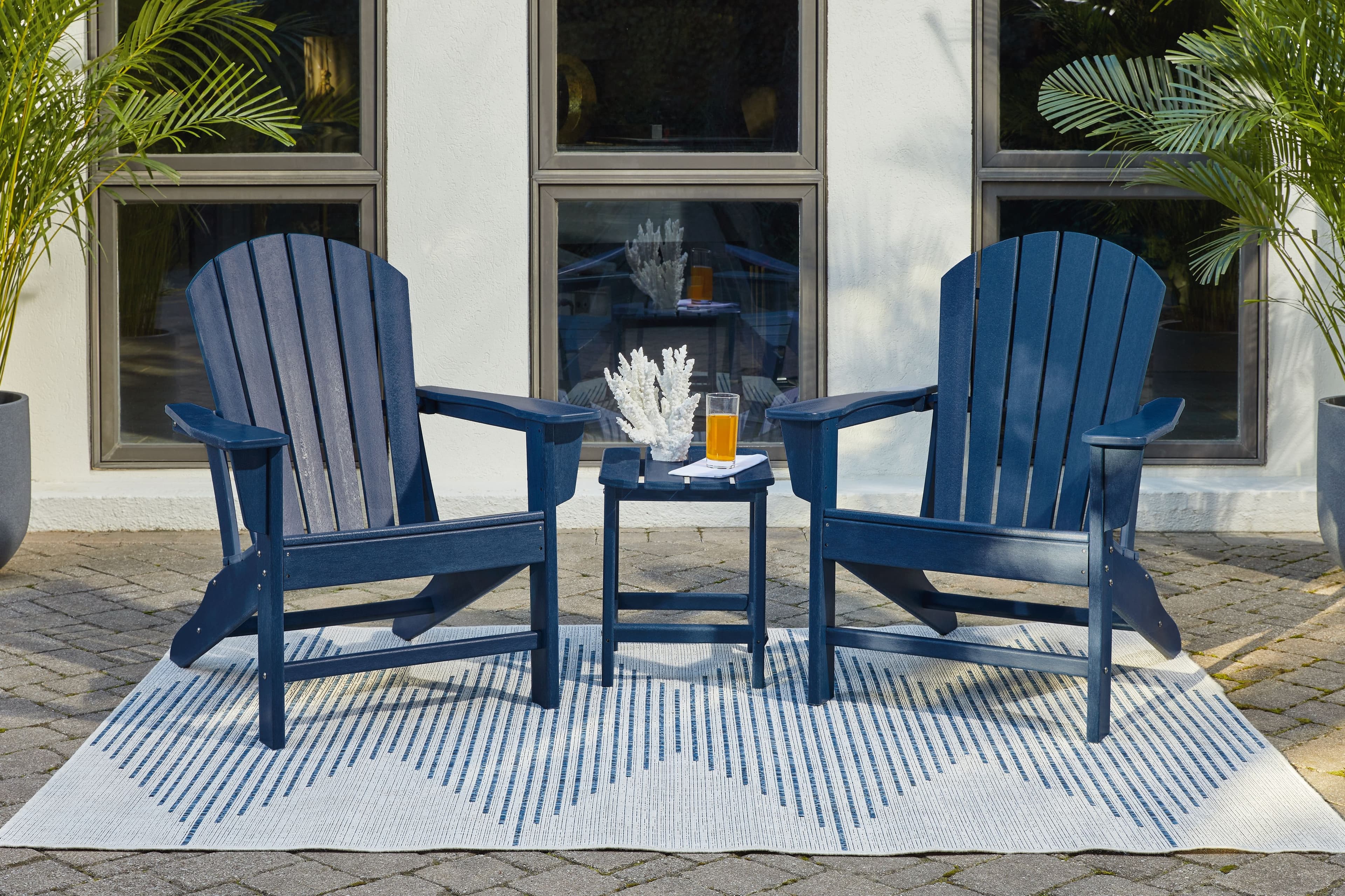Sundown Treasure - 3 Pc. - Conversation Set - Blue
