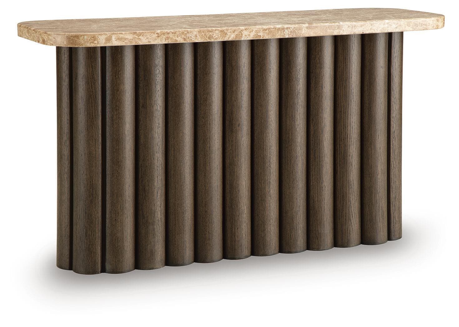 Darimore - Sofa Table - Burnished Brown