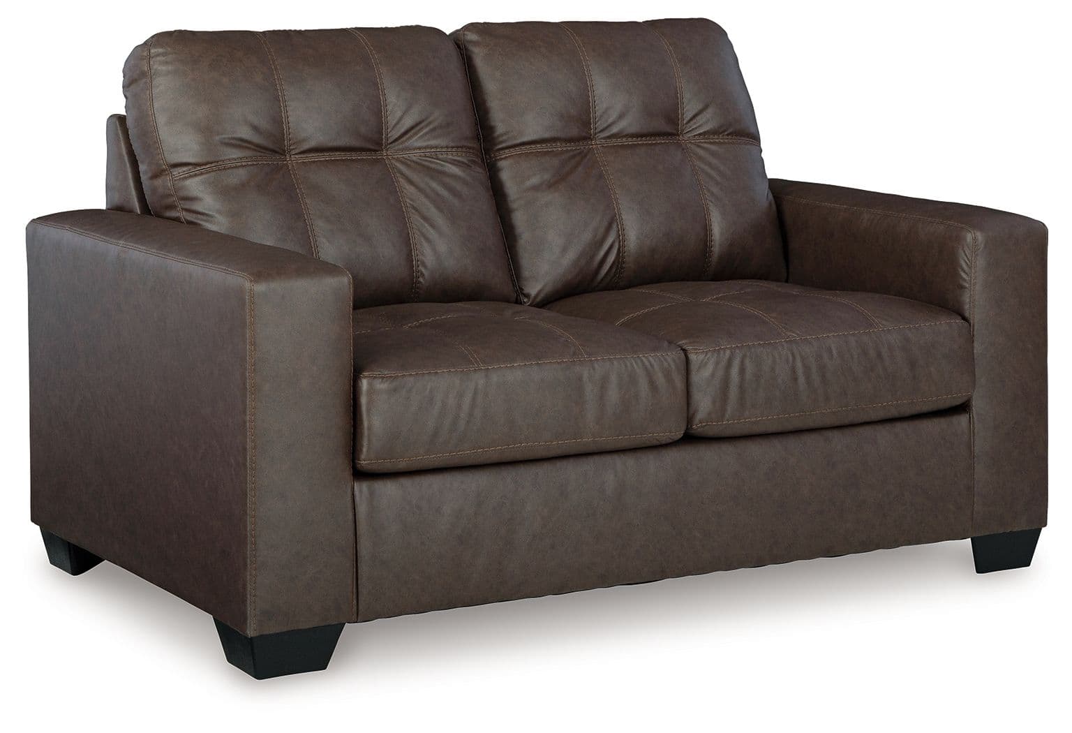 Barlin Mills - Loveseat - Umber