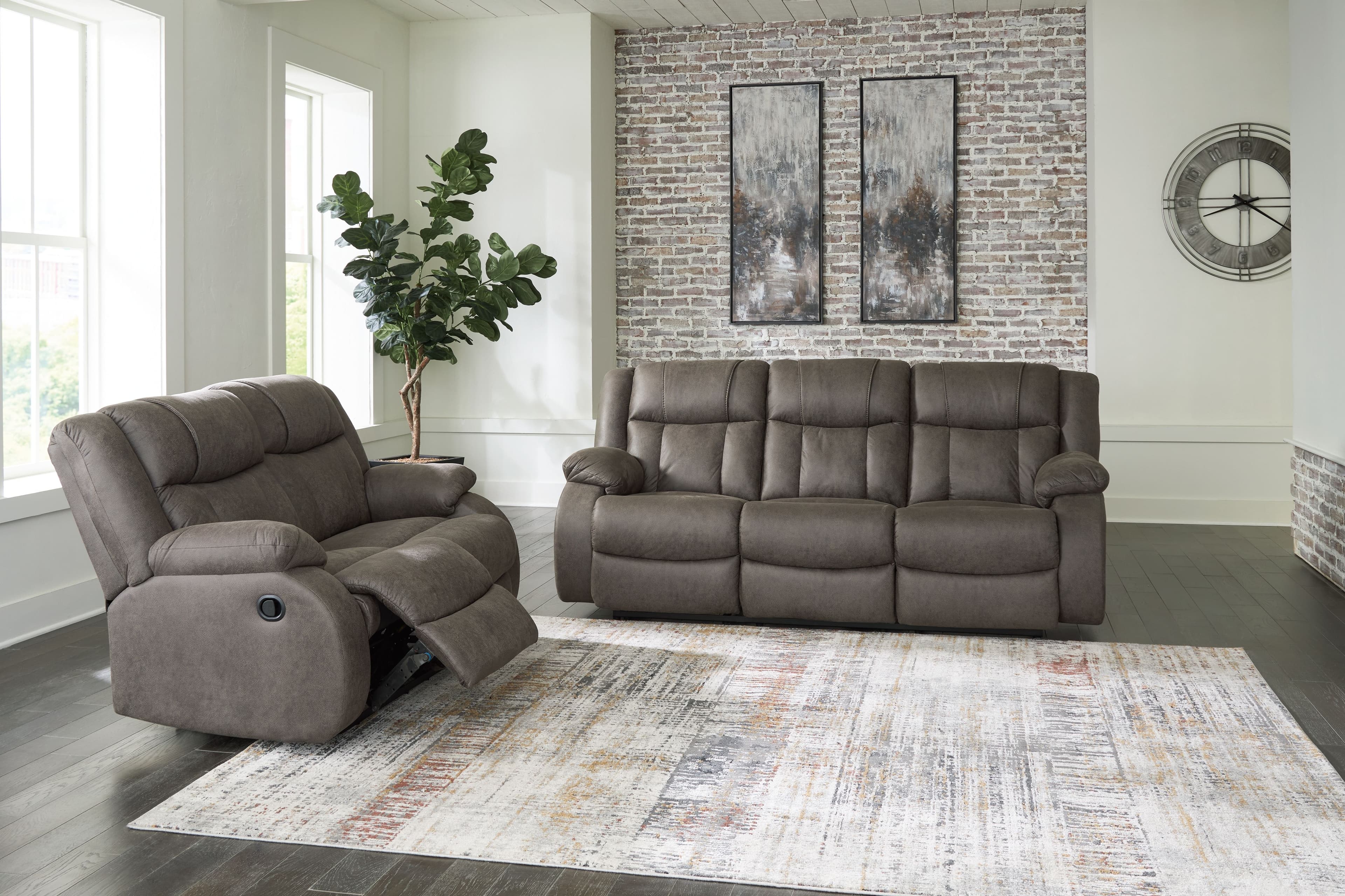 2 Pc. · Reclining Sofa, Reclining Loveseat