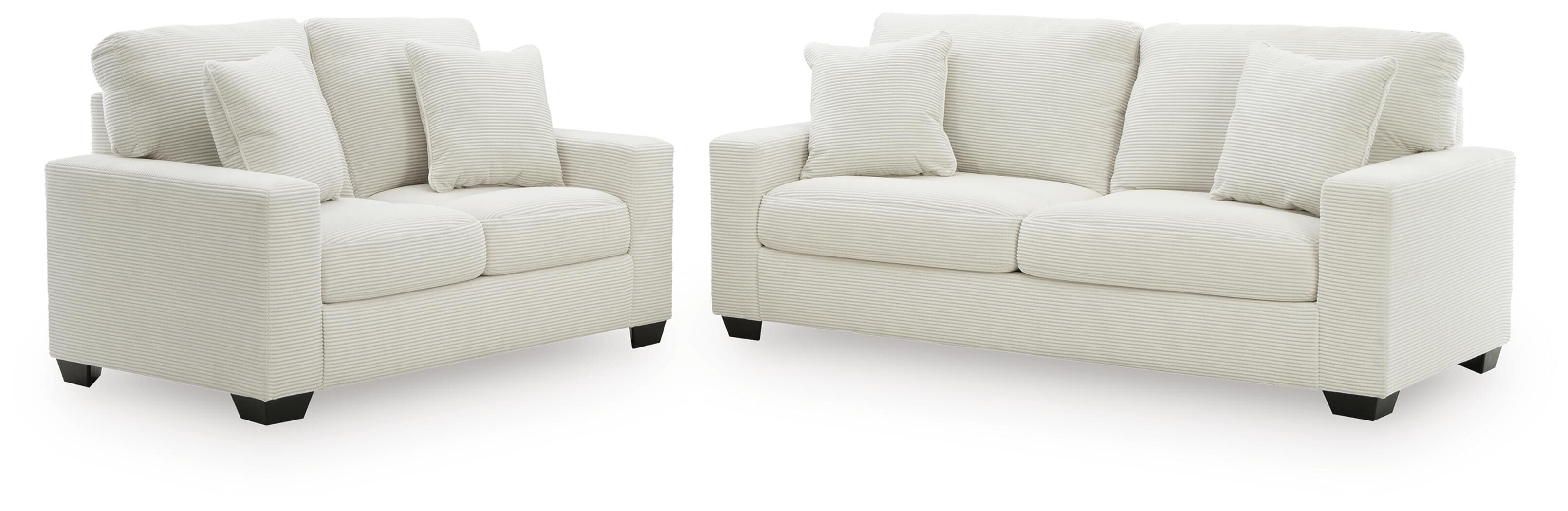 Greenbriar - 2 Pc. - Sofa And Loveseat - Ivory