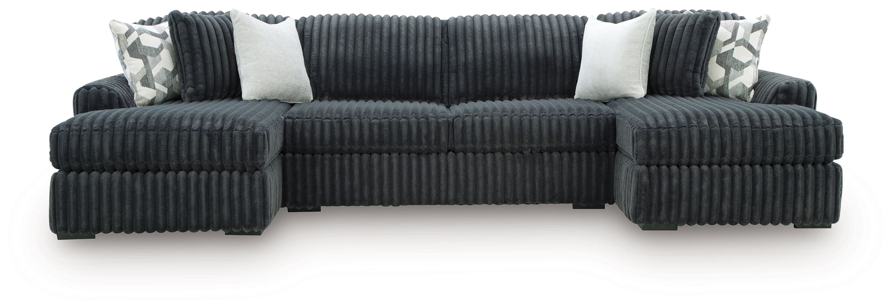 3-Piece Double Chaise Sectional