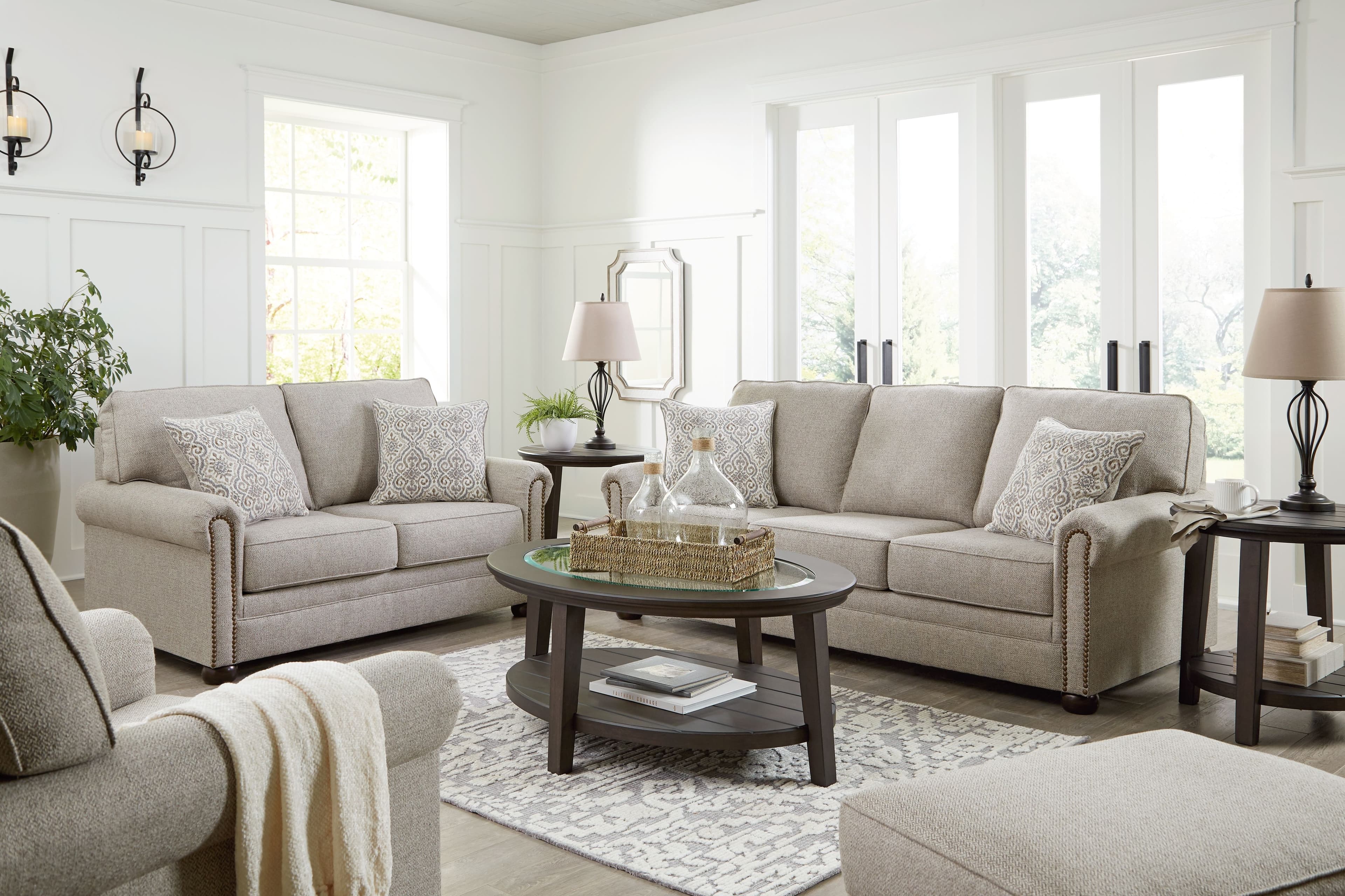 4 Pc. · Sofa, Loveseat, Chair, Ottoman