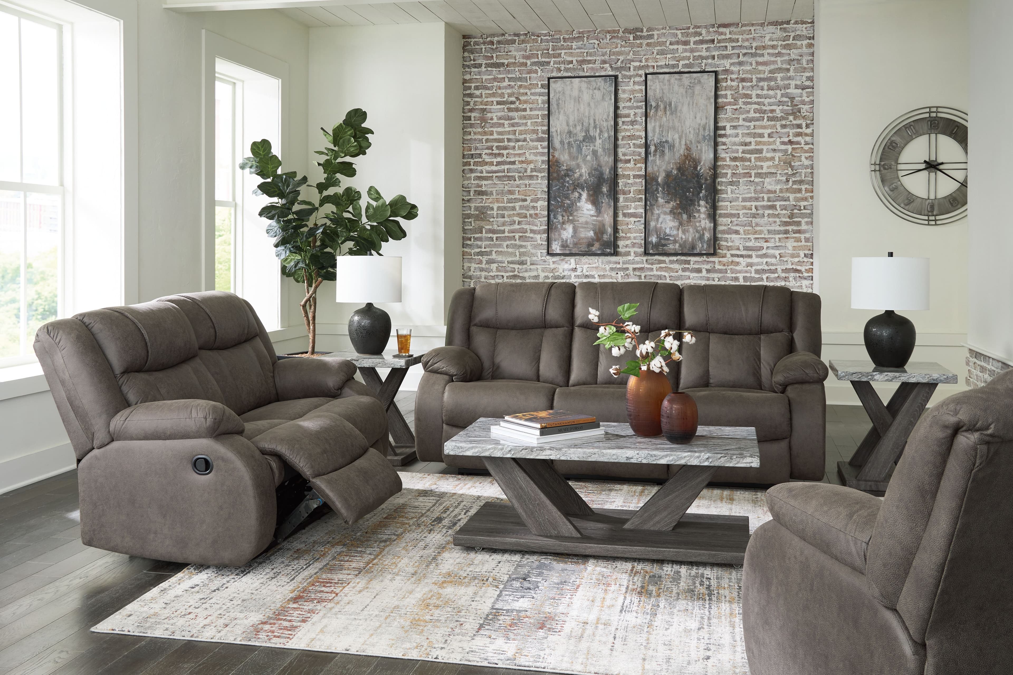 3 Pc. · Reclining Sofa, Reclining Loveseat, Rocker Recliner