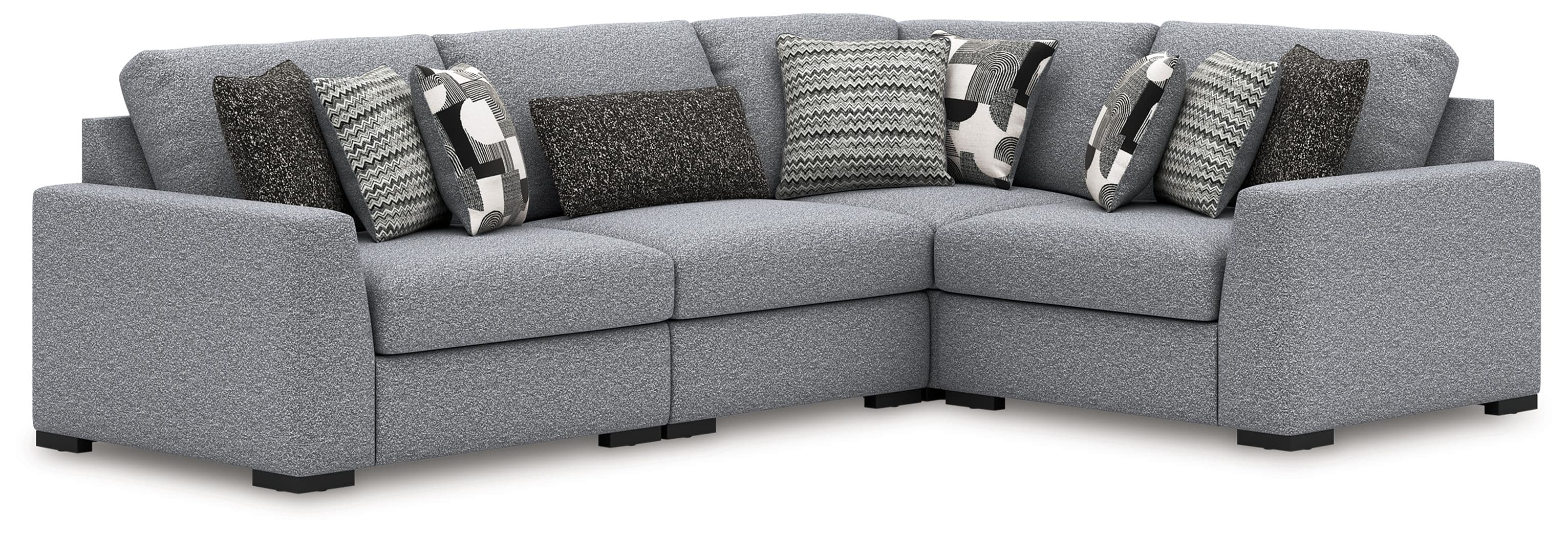 Bealton - 4-Piece Sectional - Salt And Pepper