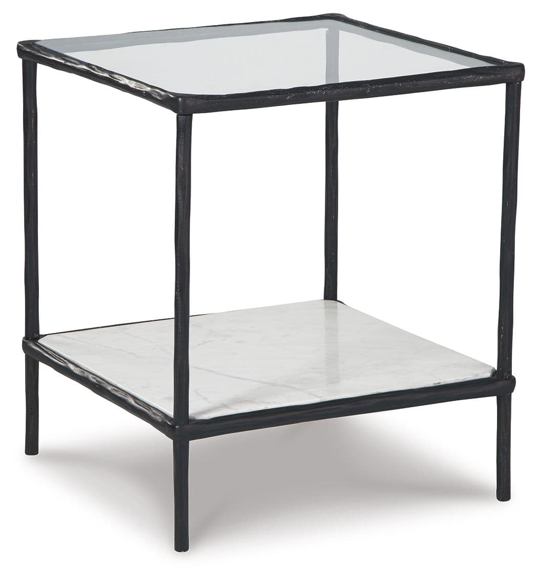 Ryandale - Accent Table - Antique Black